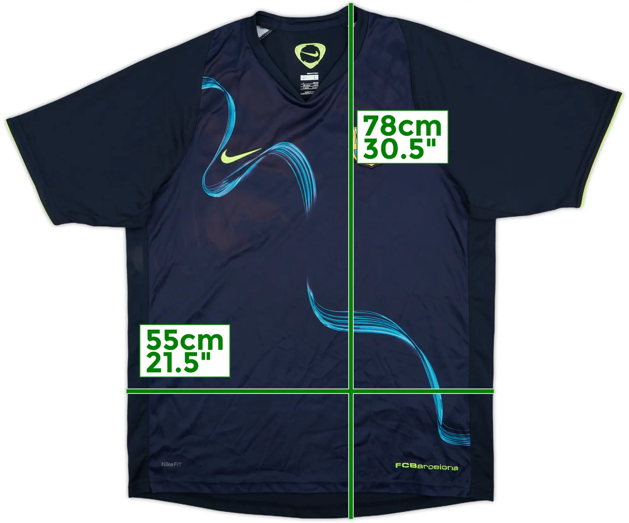 Nike Barcelona Mens SS Home Shirt 2008/09