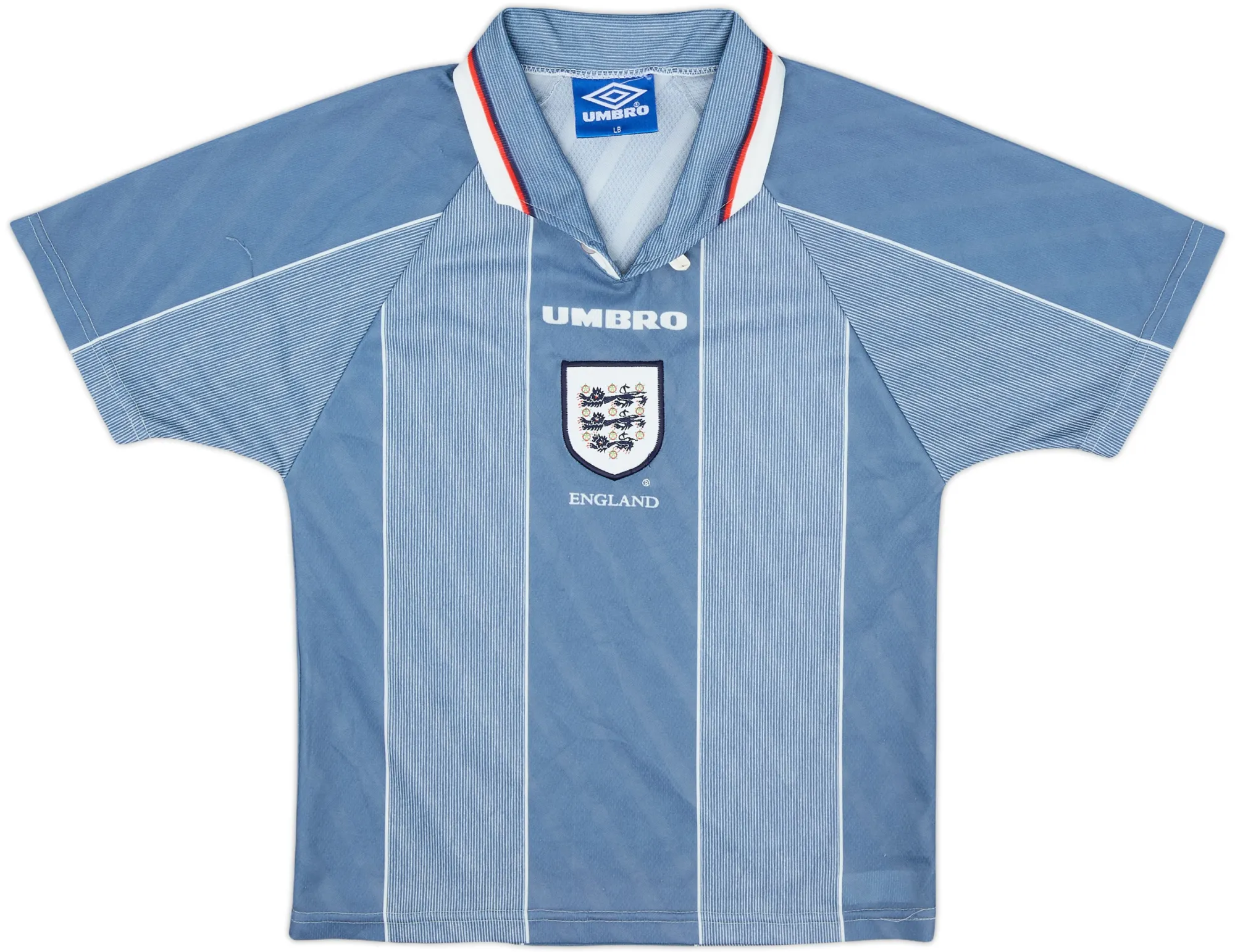 Umbro England Boys SS Away Shirt 1996