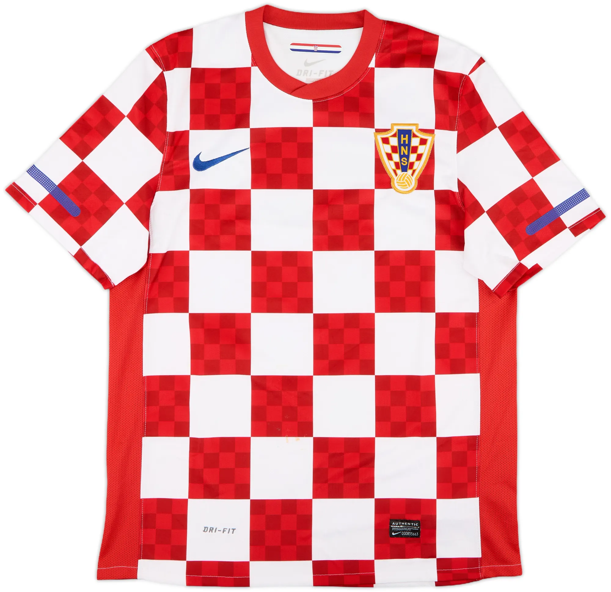 Nike Croatia Mens SS Home Shirt 2010
