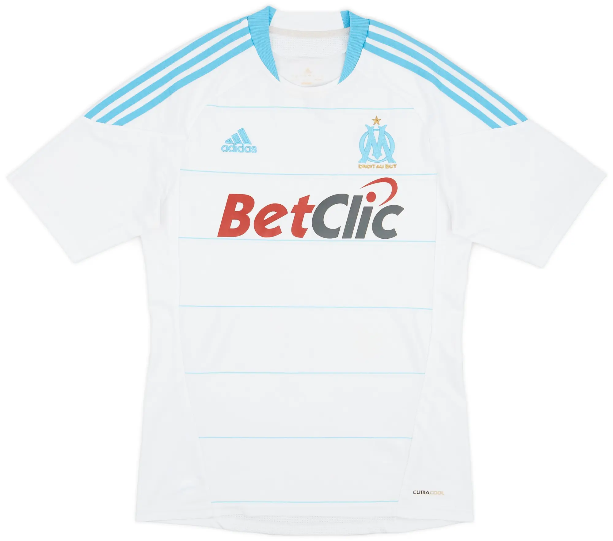 2010-11 Olympique Marseille Home Shirt Gignac #10 - 9/10 - (S)
