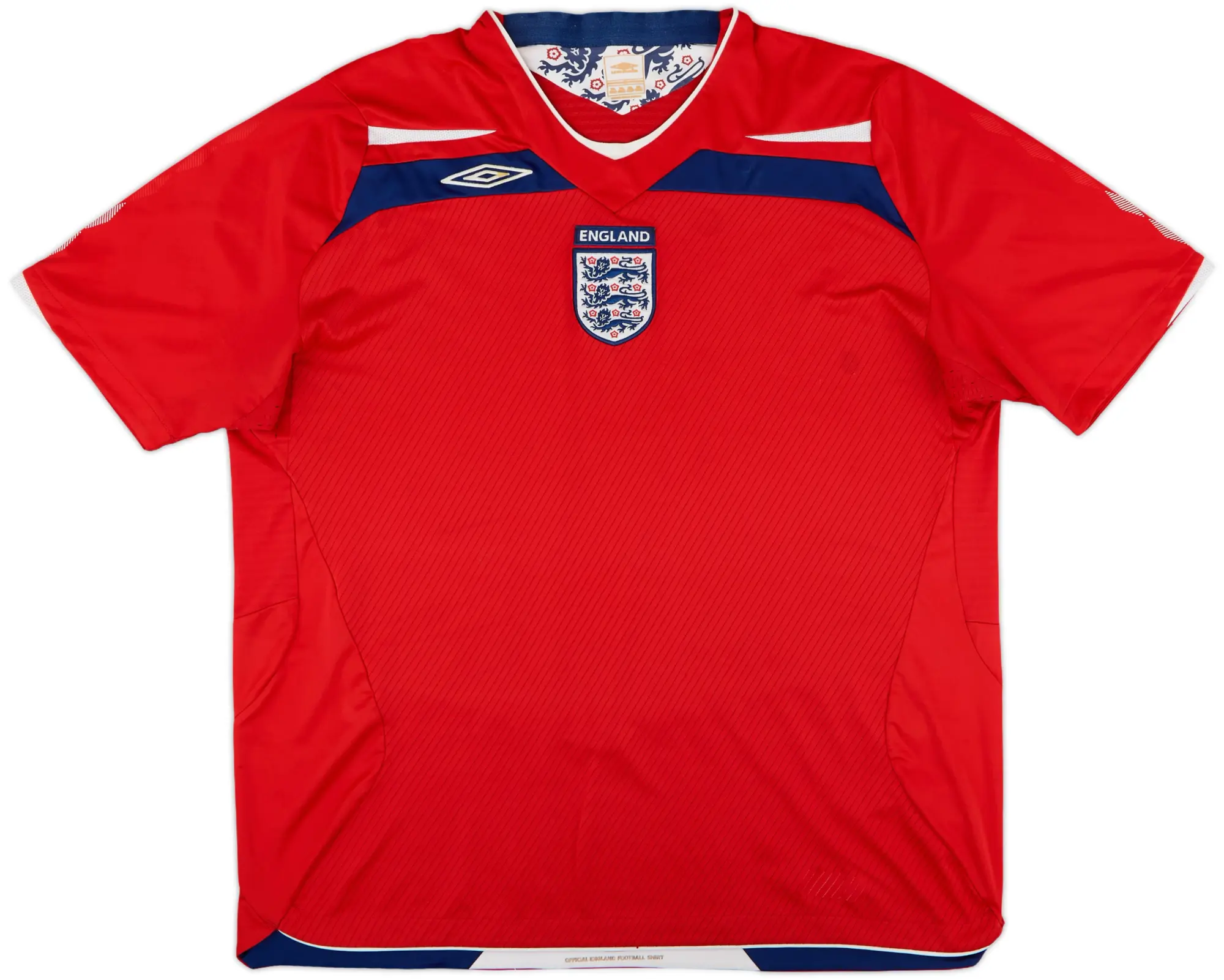 Umbro England Mens SS Away Shirt 2008