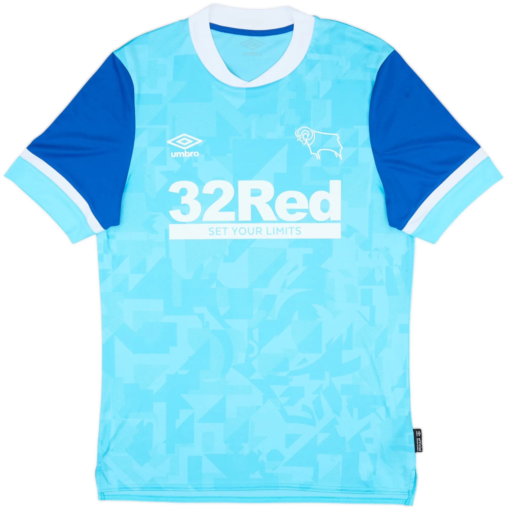 Umbro Derby County Mens SS Away Shirt 2021/22