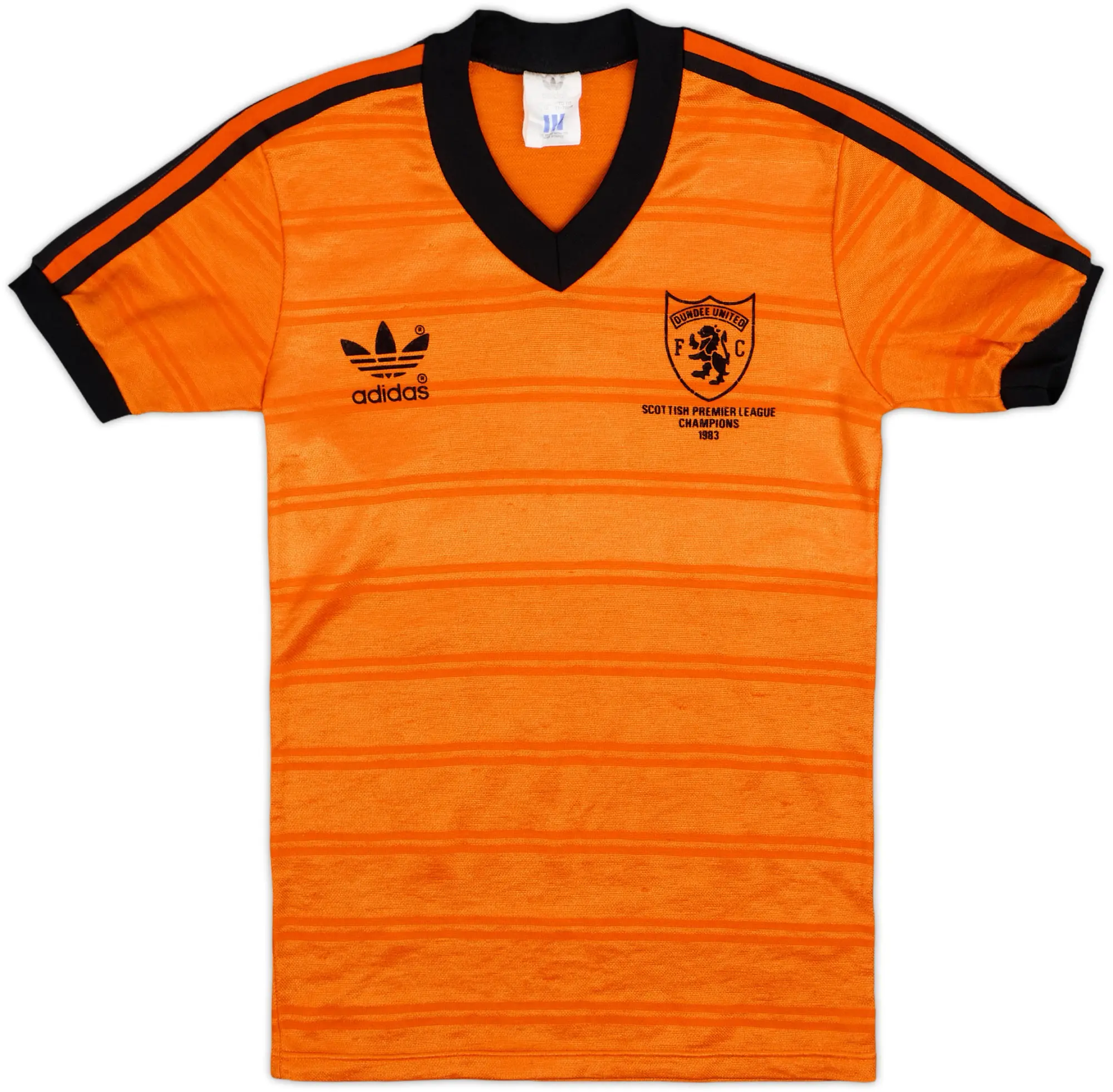 adidas Dundee United Boys SS Home Shirt 1983/84