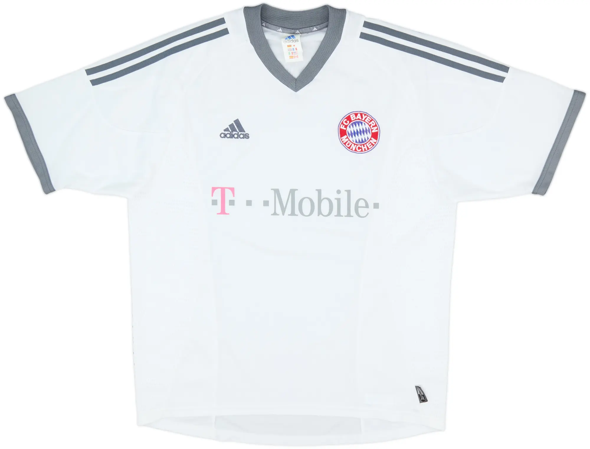 adidas Bayern Munich Mens SS Away Shirt 2002/03