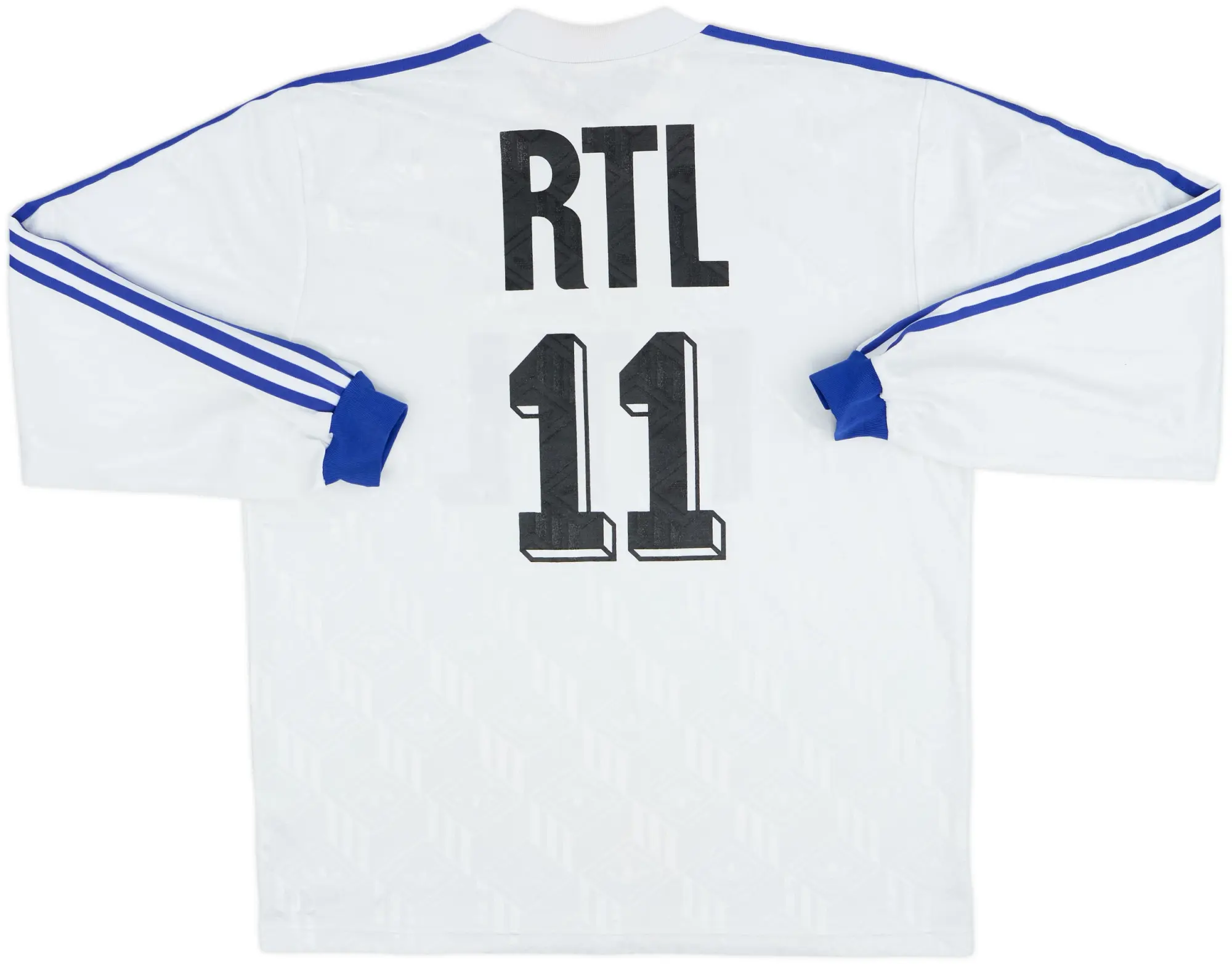 adidas France Mens LS Home Shirt 1980