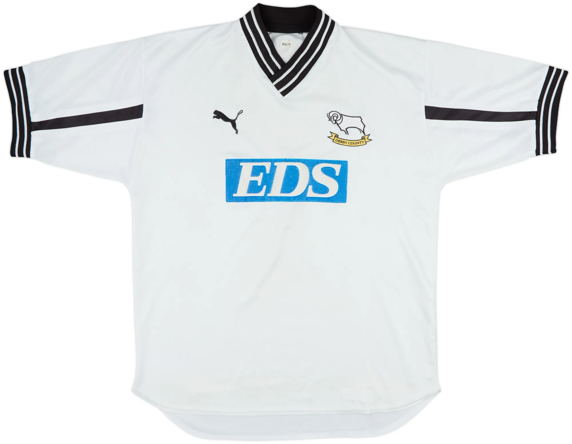 Puma Derby County Mens SS Home Shirt 1999/01