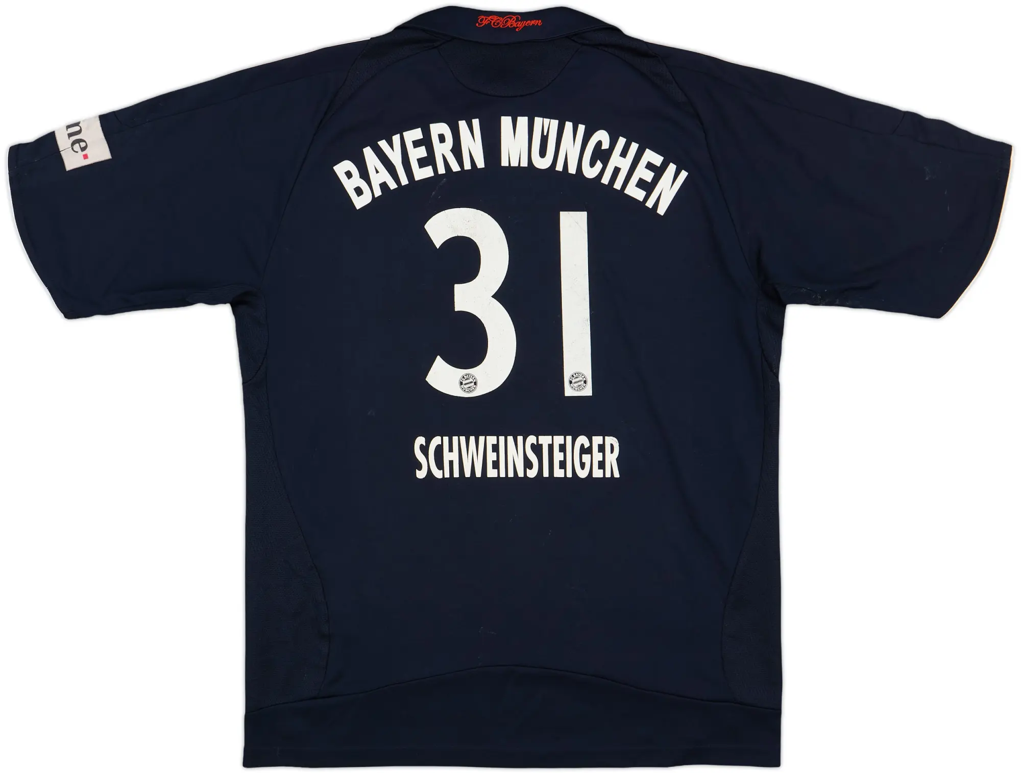 adidas Bayern Munich Boys SS Away Shirt 2008/09
