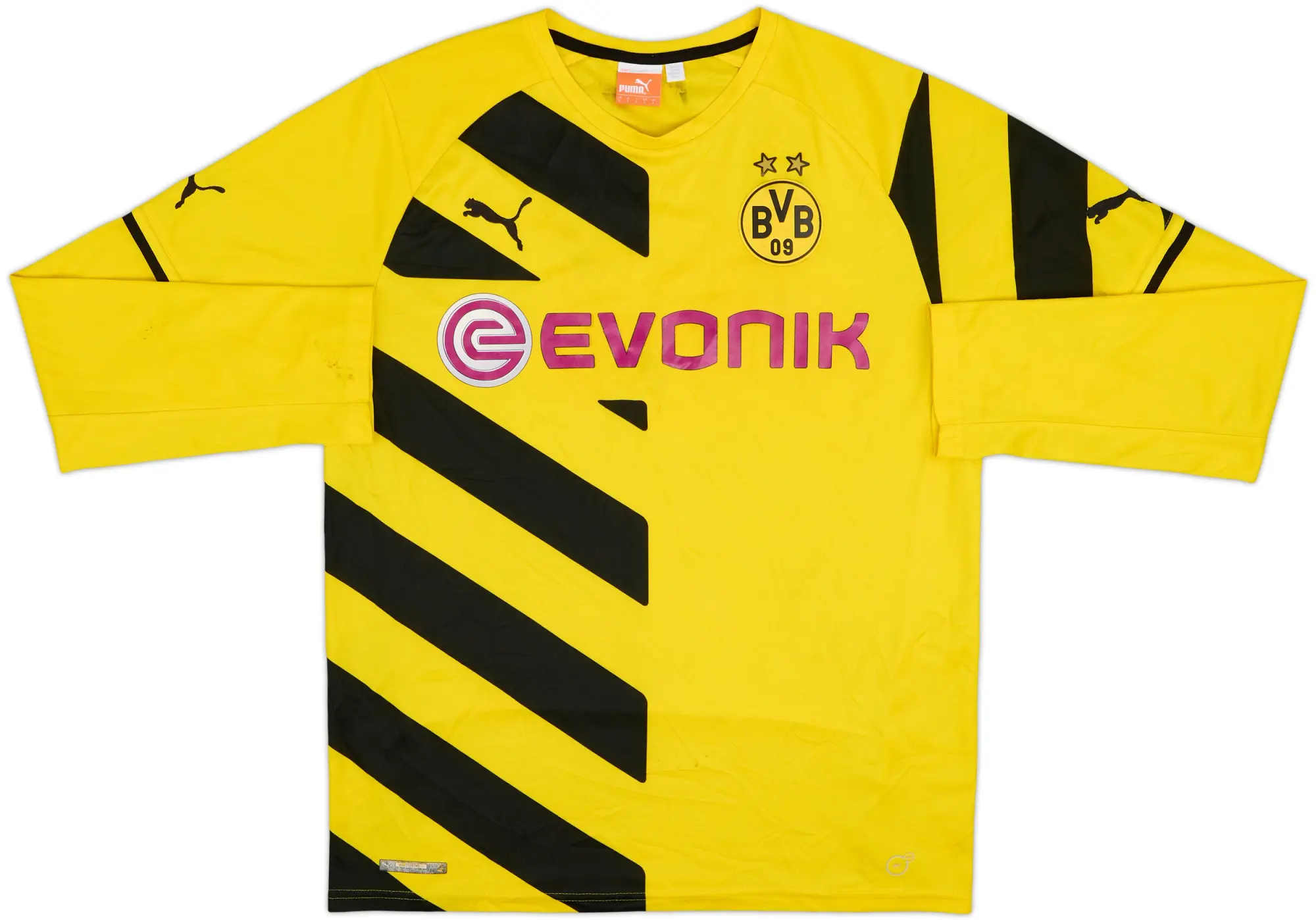 Puma Borussia Dortmund Mens LS Home Shirt 2014/15