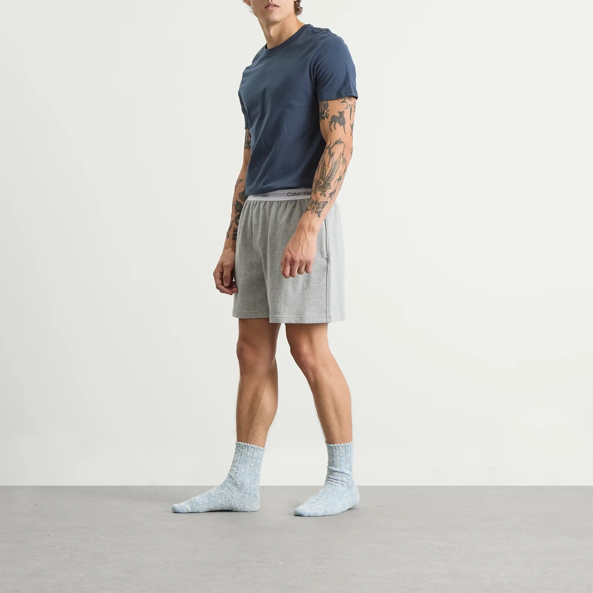 Calvin Klein Men's Sleep Short Grey
