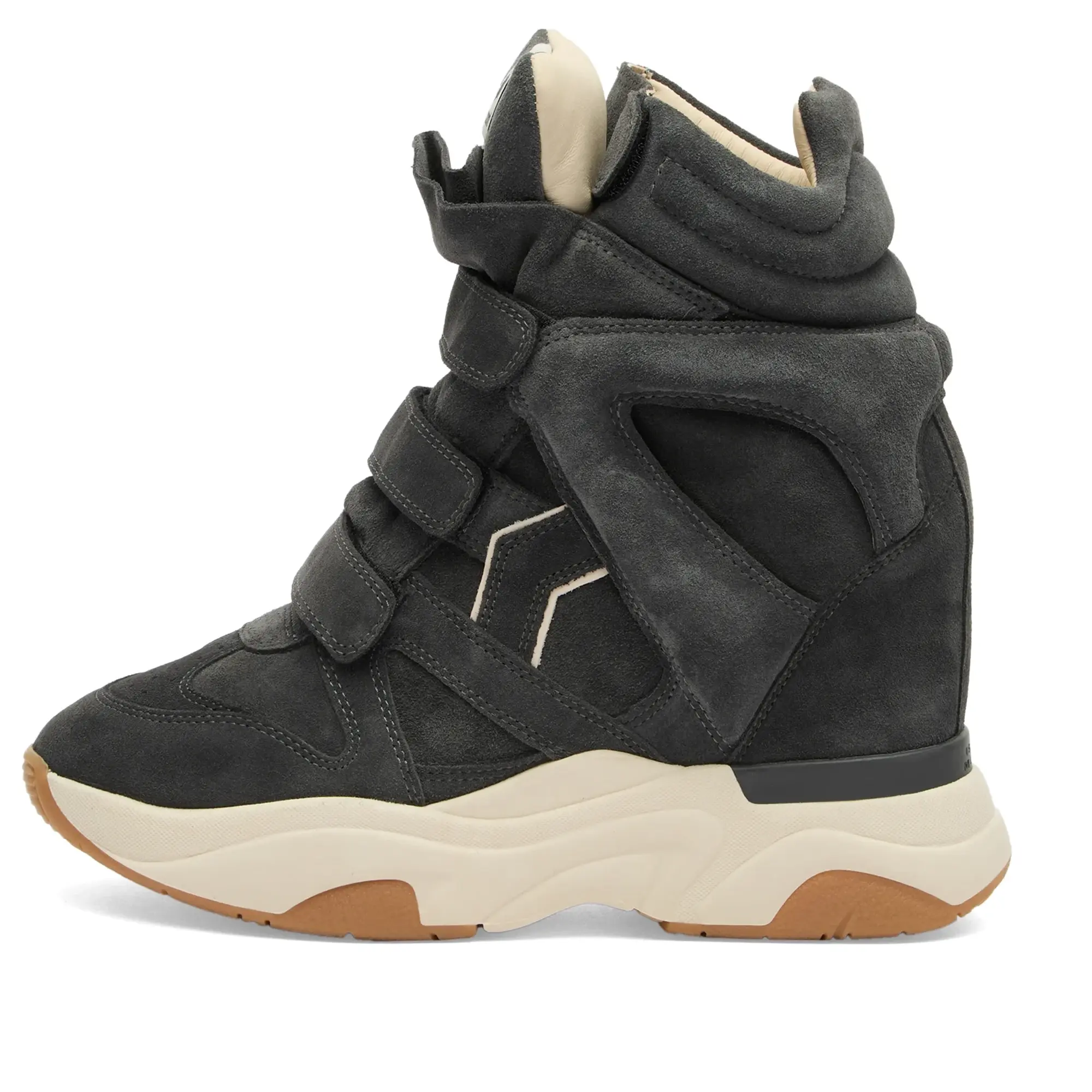 Isabel Marant Women's Balskee High Top Sneakers Asphalt