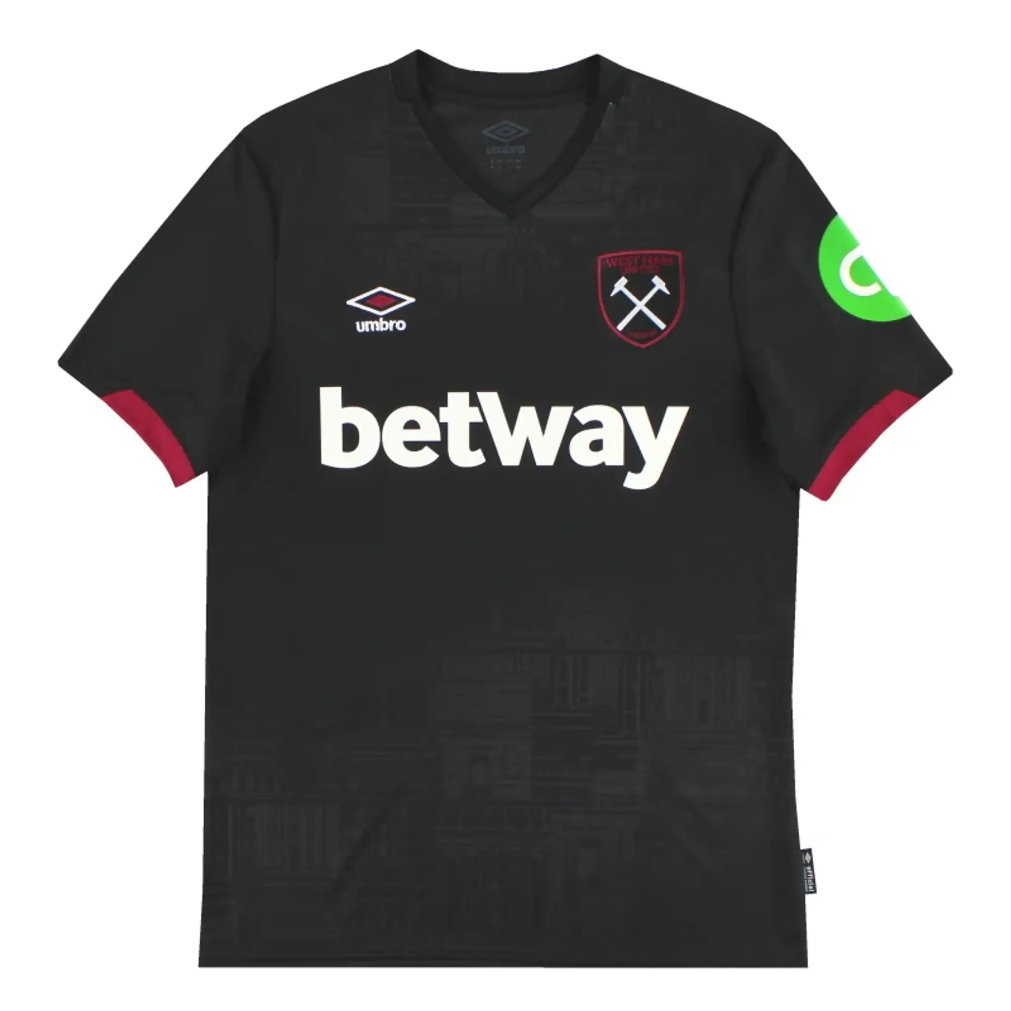 2024-25 West Ham Umbro Away Shirt M - West Ham / Excellent 