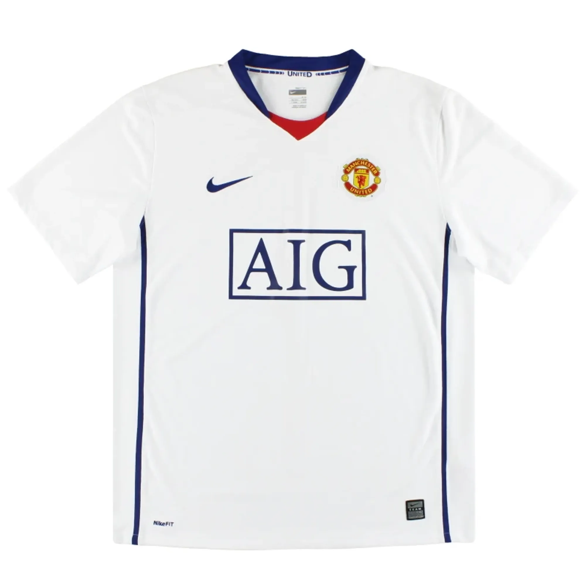 2008-09 Manchester United Nike Away Shirt XL - Manchester United / Excellent 