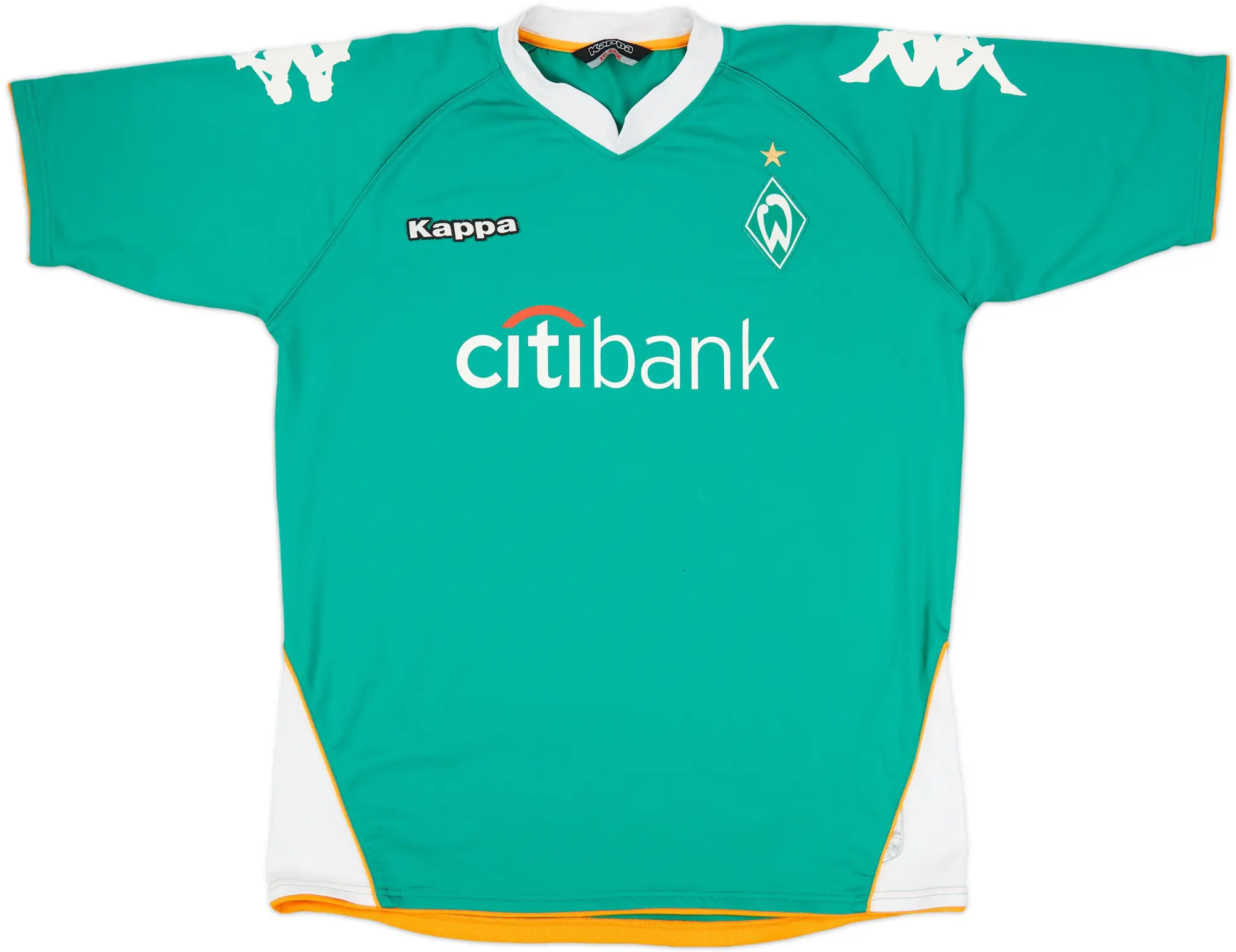 Kappa Werder Bremen Mens SS Home Shirt 2007/08