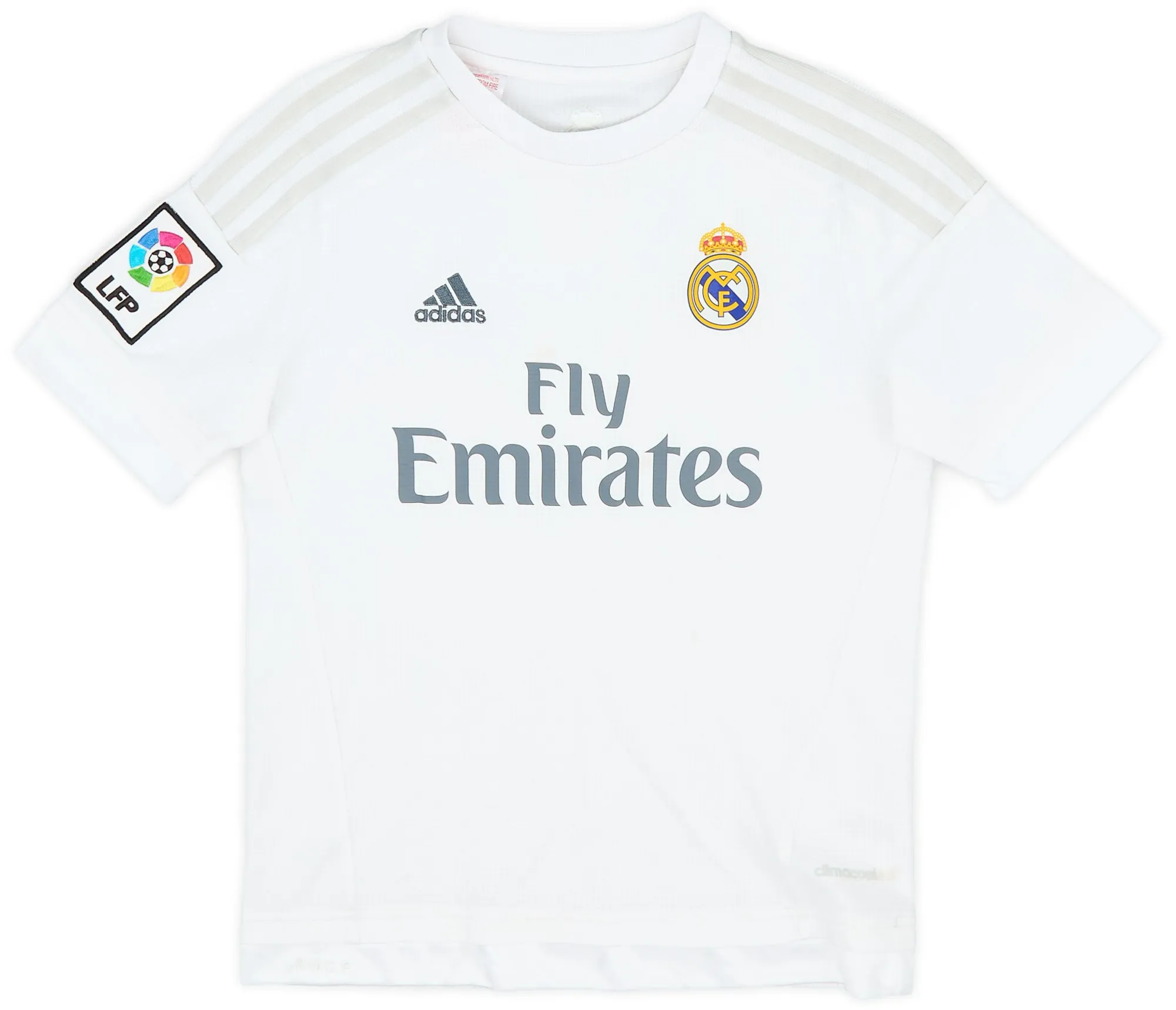 adidas Real Madrid Boys SS Home Shirt 2015/16