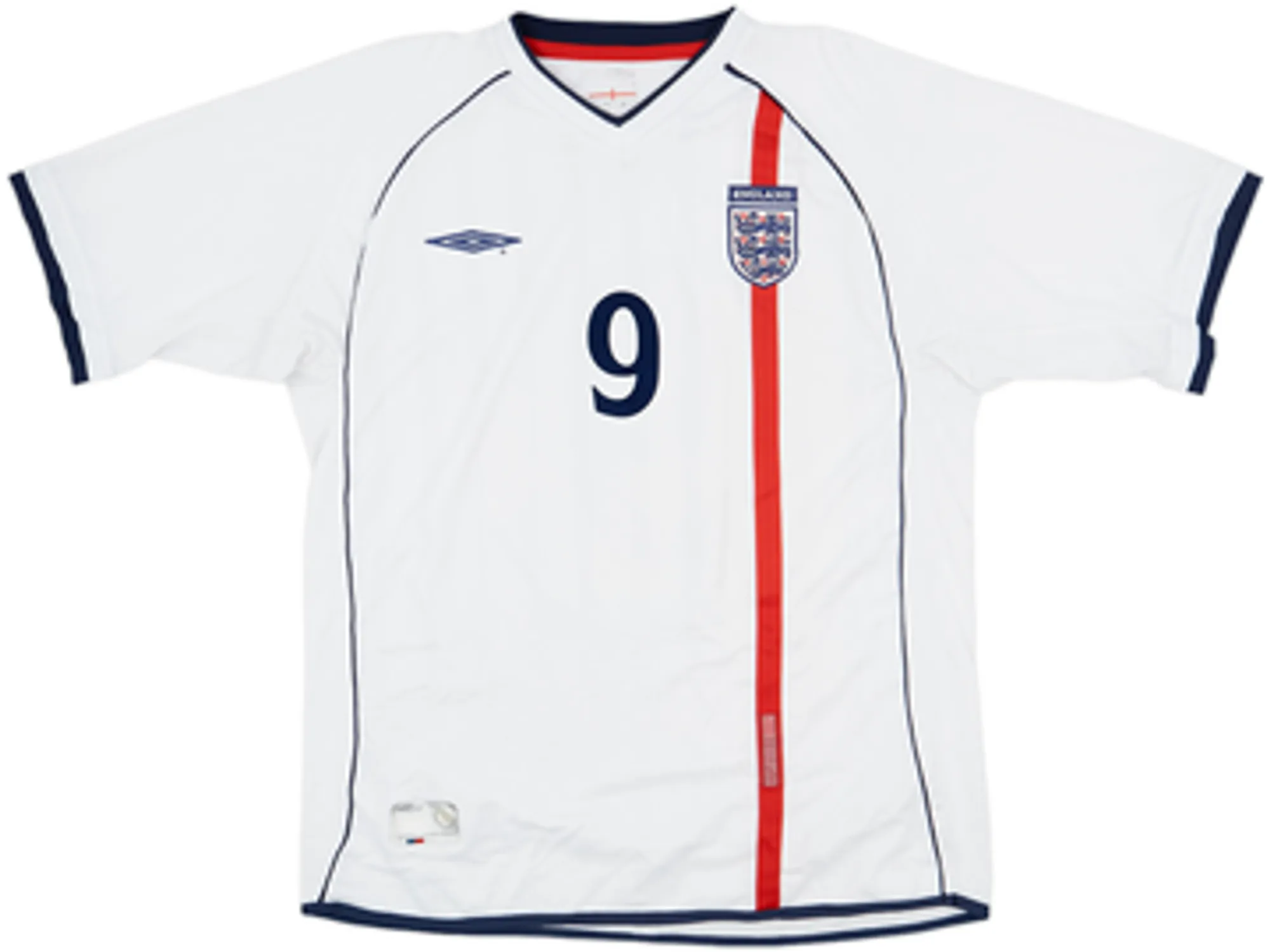 Umbro England Mens SS Home Shirt 2001