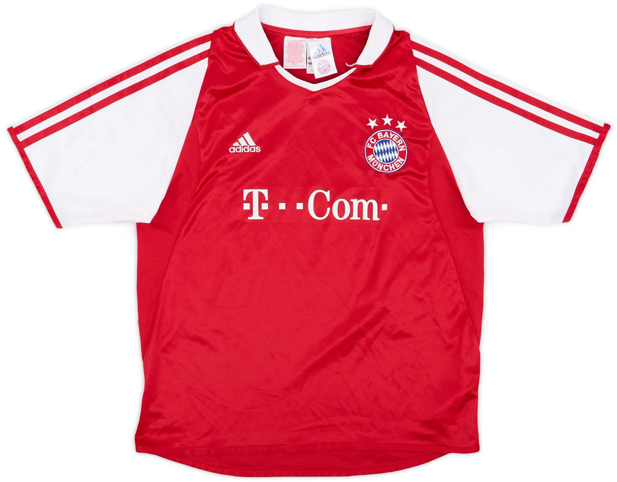 adidas Bayern Munich Boys SS Home Shirt 2004/05