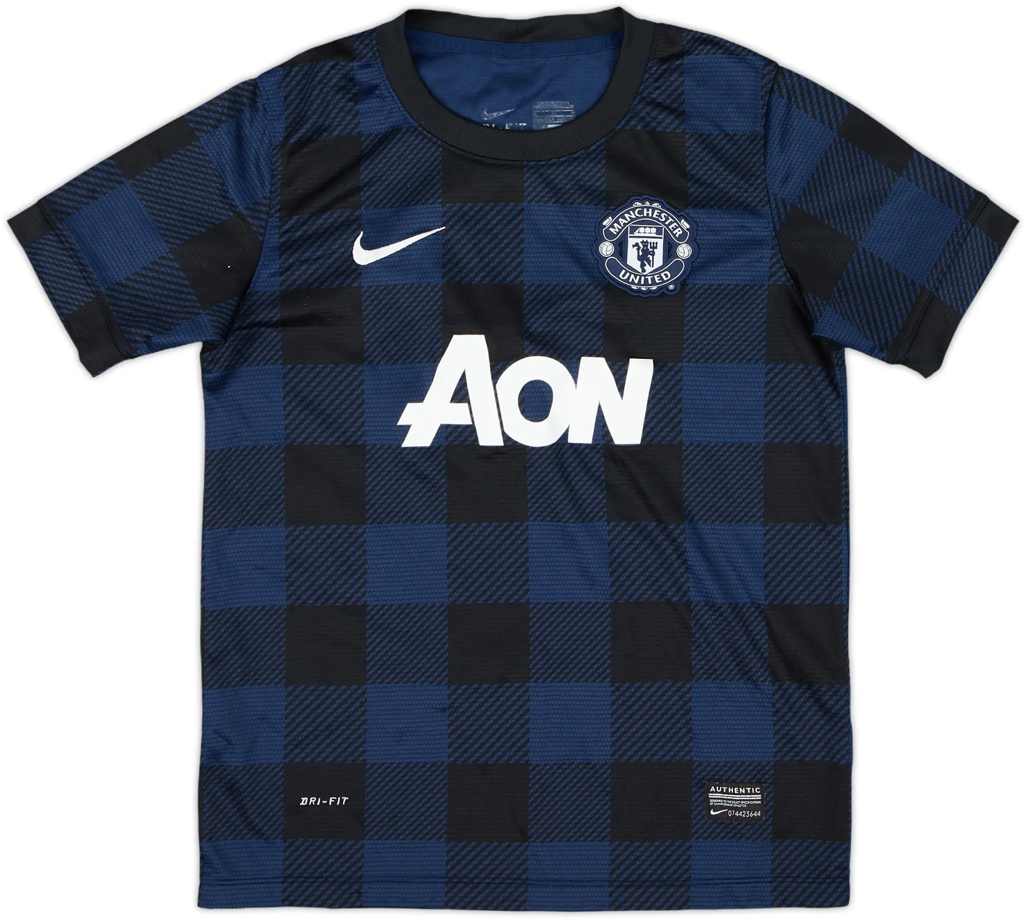 Nike Manchester United Boys SS Away Shirt 2013/14