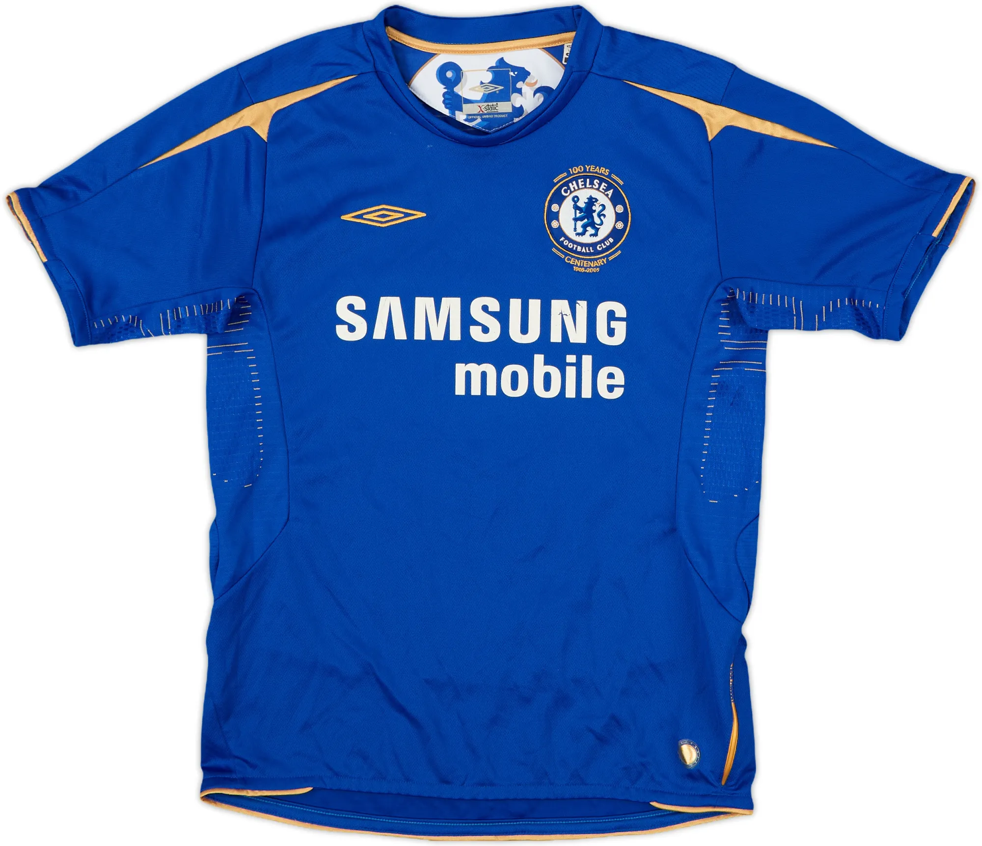 Umbro Chelsea Boys SS Home Shirt 2005/06