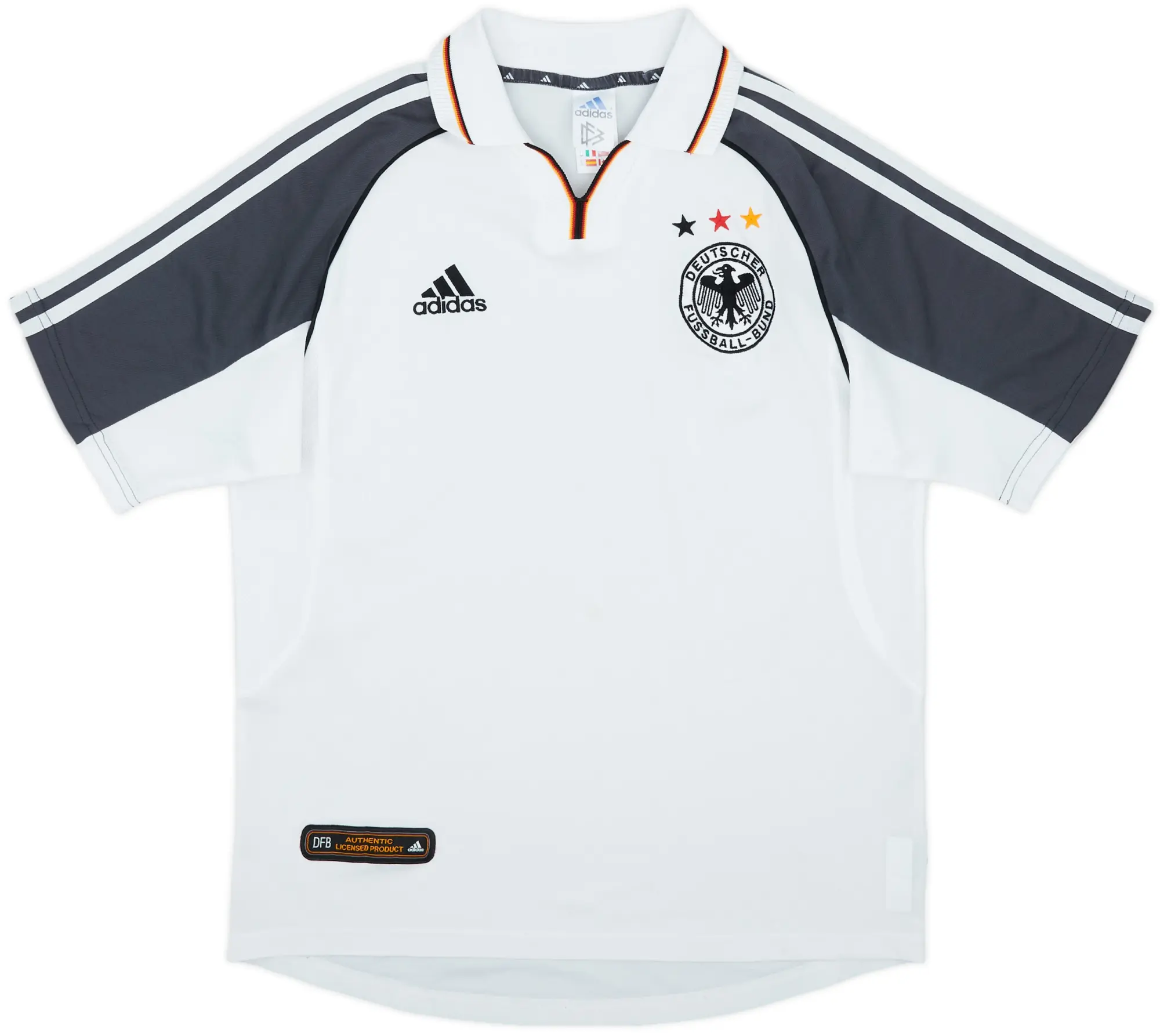 adidas Germany Boys SS Home Shirt 2000