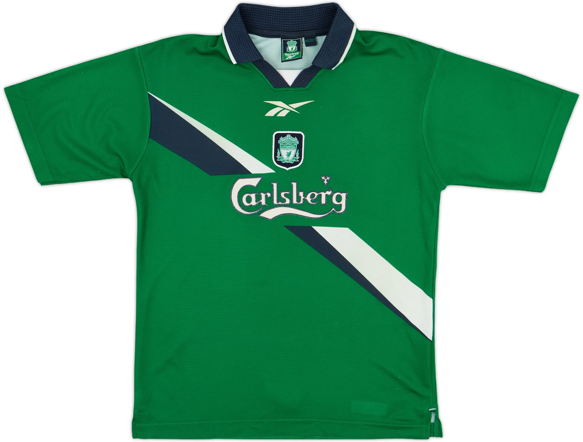 Reebok Liverpool Boys SS Away Shirt 1999/00