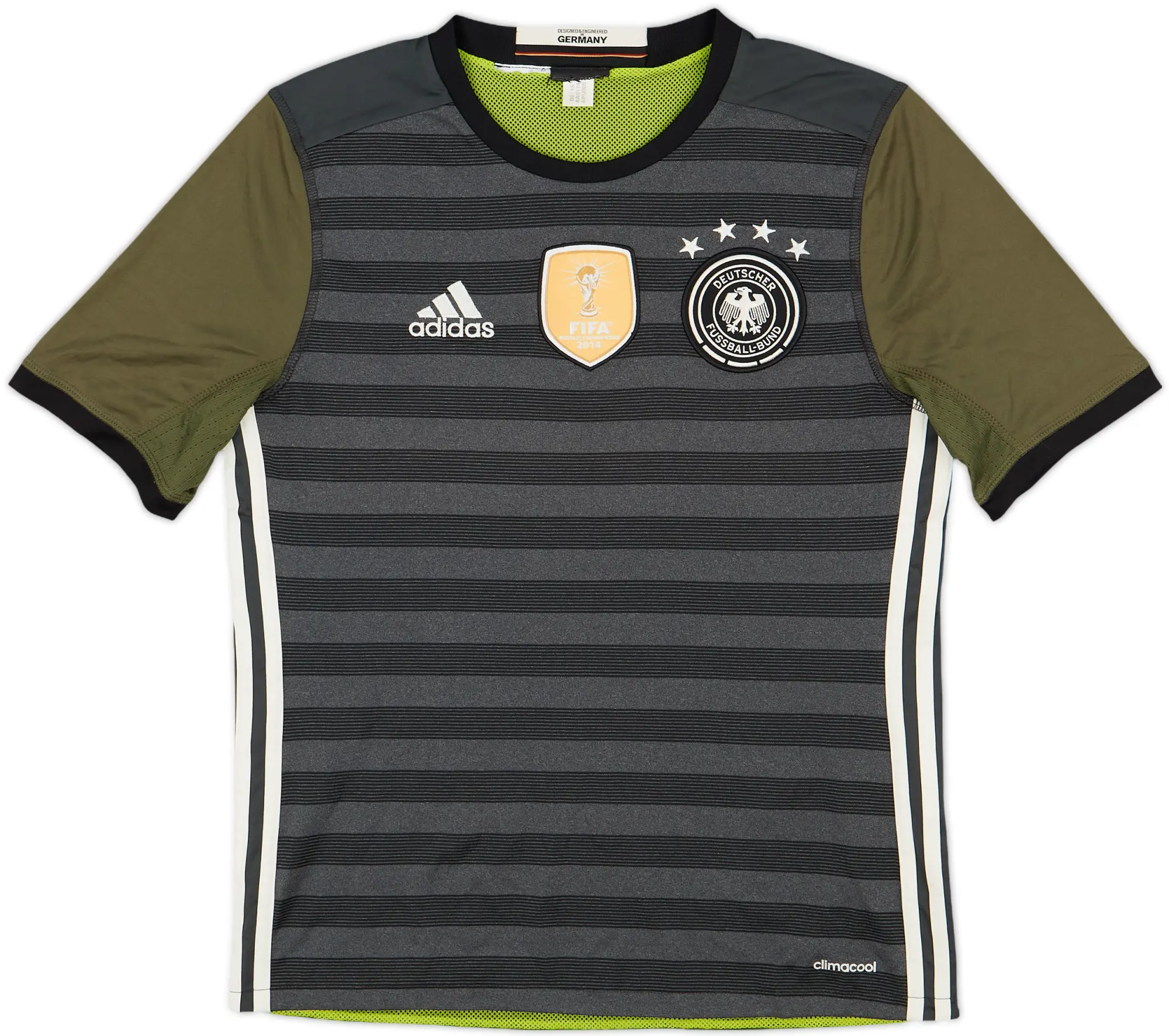 adidas Germany Boys SS Away Shirt 2015
