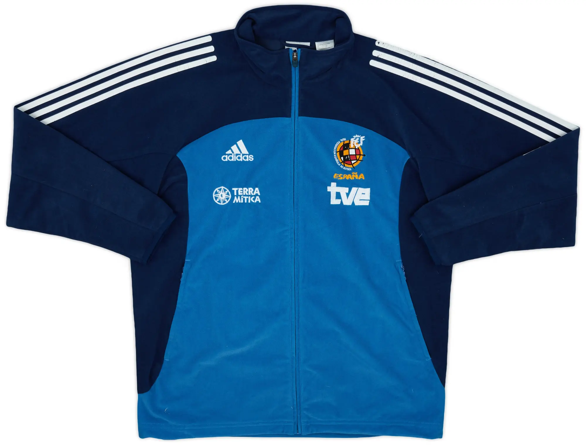 2000-02 Spain adidas Track Jacket - 8/10 - (S)