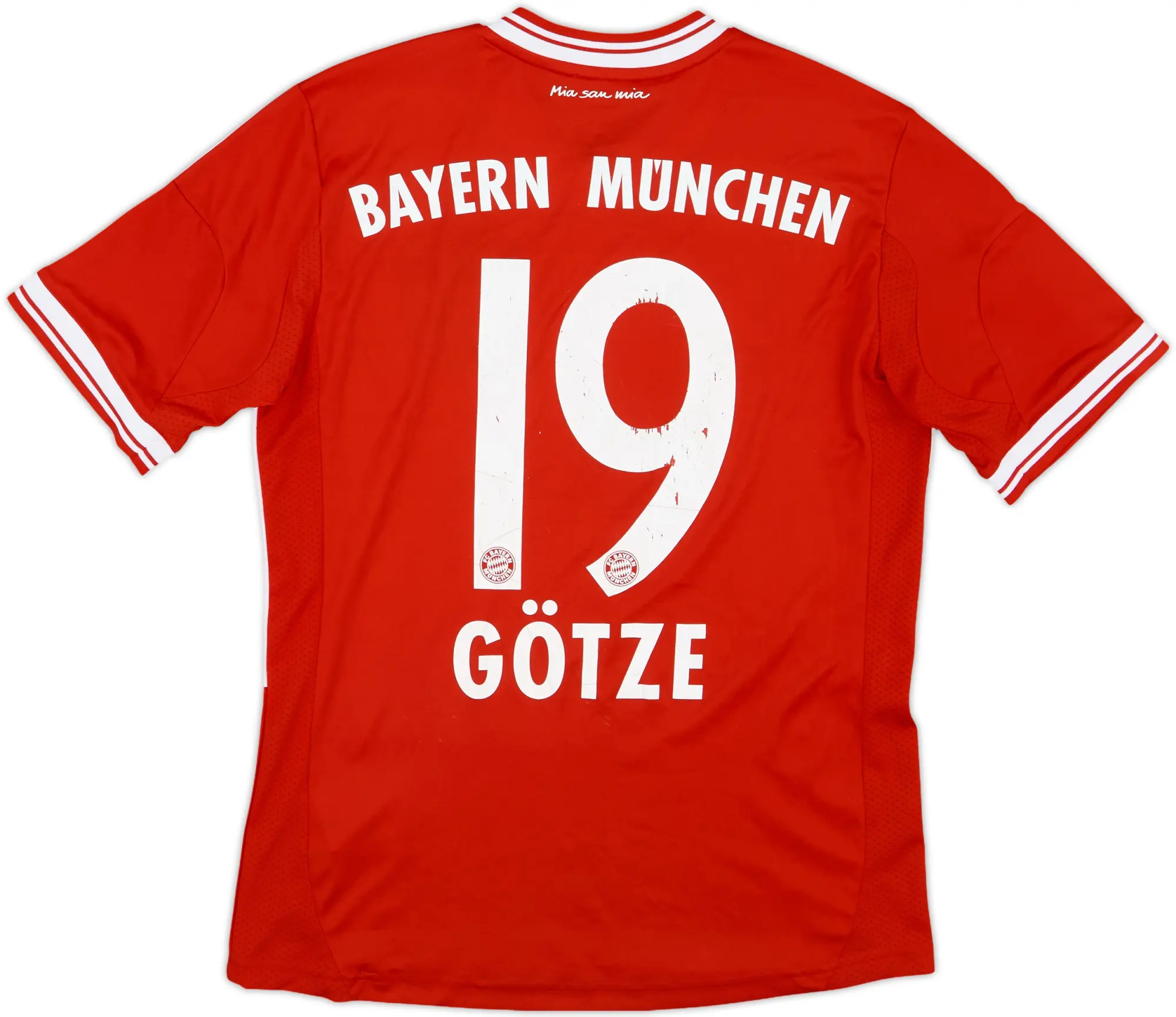adidas Bayern Munich Boys SS Home Shirt 2013/14