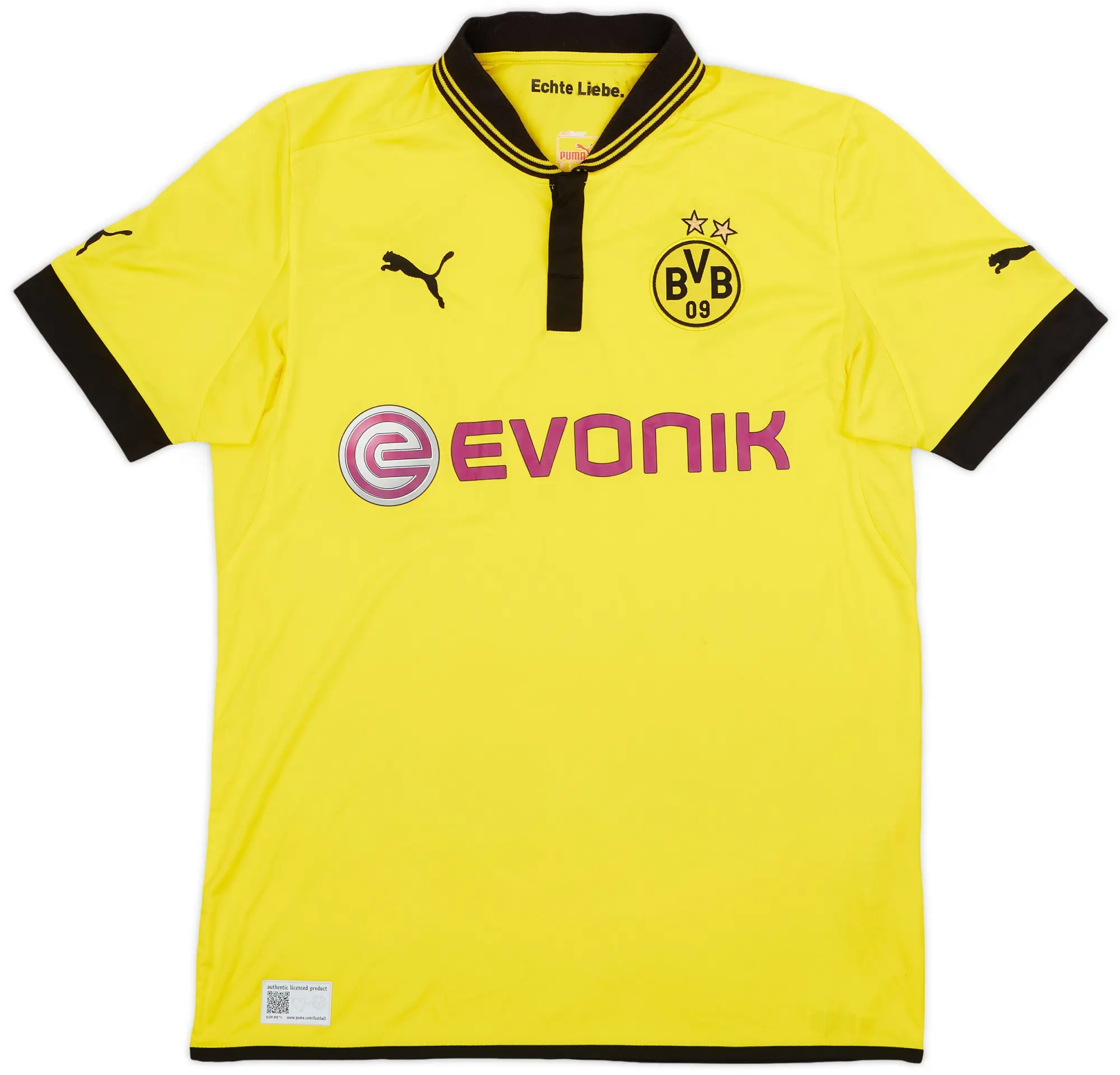 Puma Borussia Dortmund Mens SS Home Shirt 2012/13