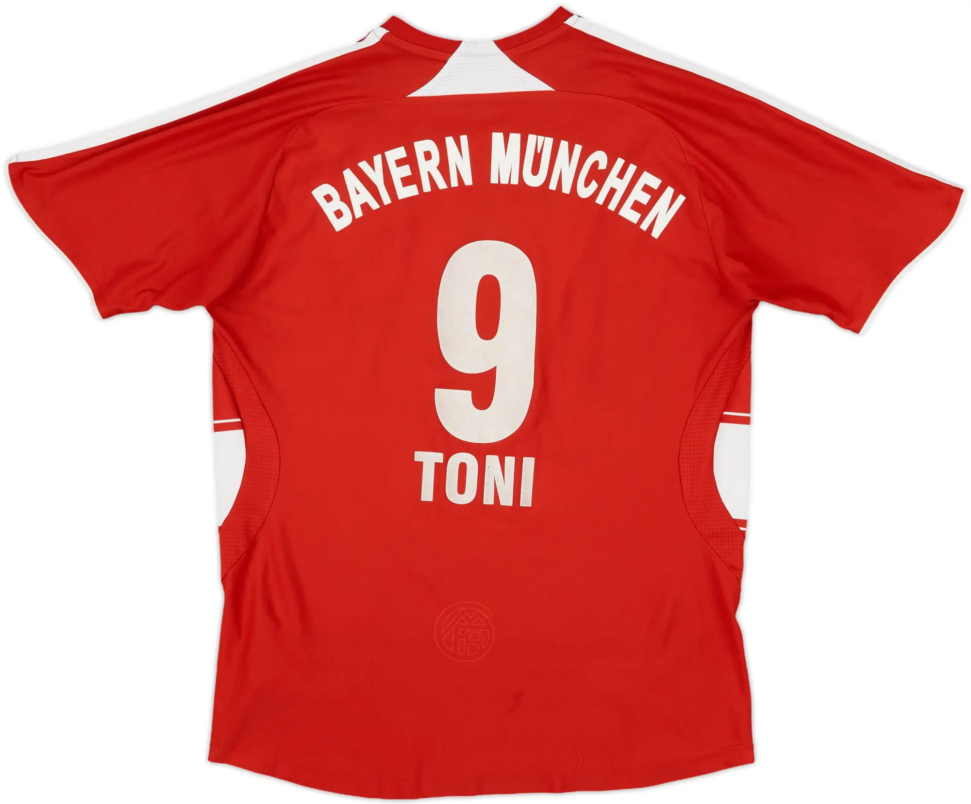 adidas Bayern Munich Boys SS Home Shirt 2007/08