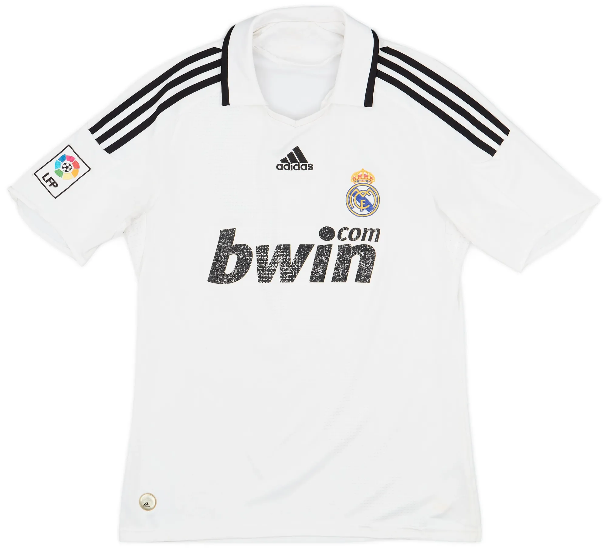 adidas Real Madrid Mens SS Home Shirt 2008/09