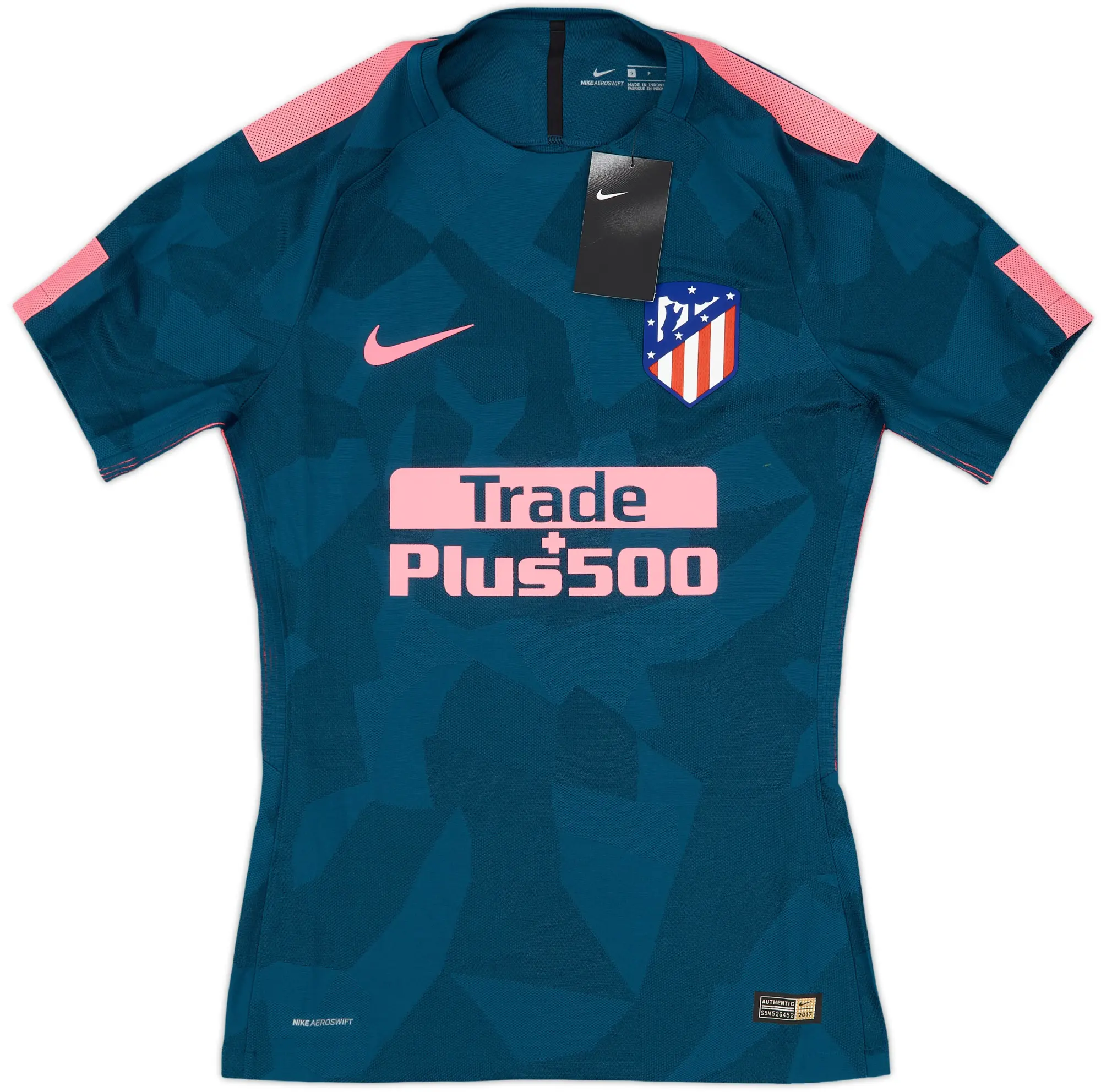 Nike Atlético Madrid Mens SS Player Issue Third Shirt 2017/18