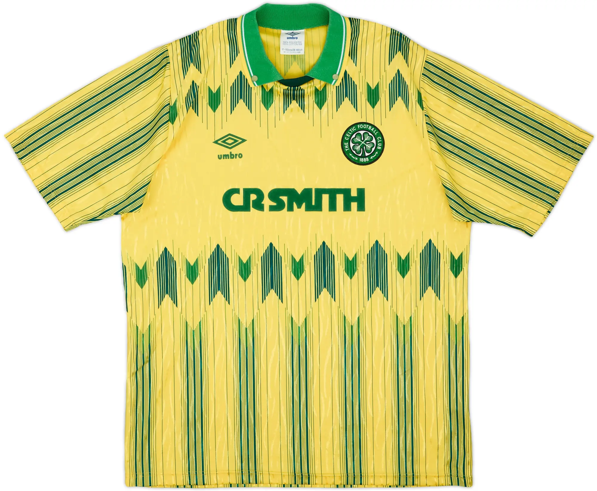 Umbro Celtic Mens SS Away Shirt 1989/91