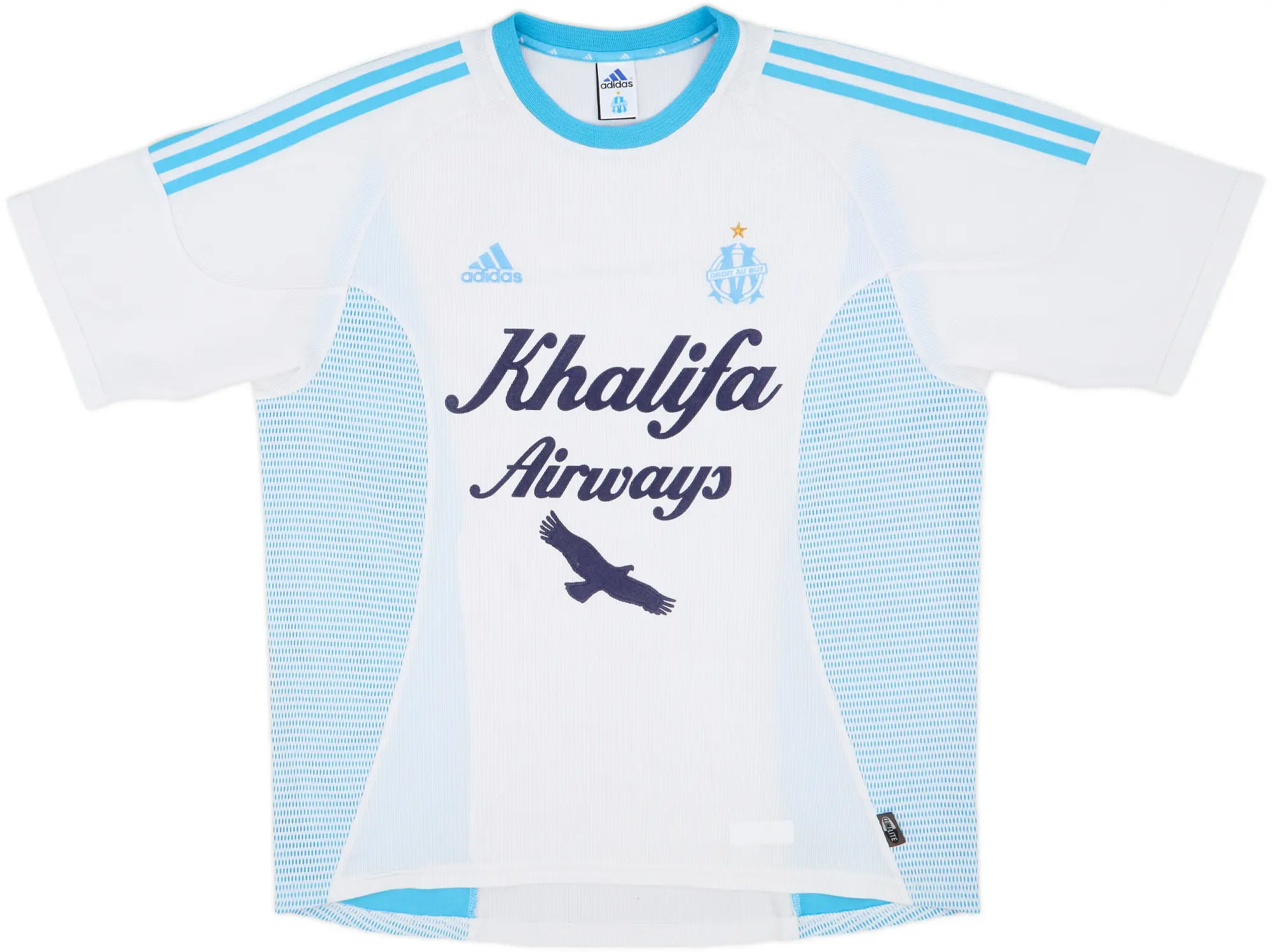 2002-03 Olympique Marseille Home Shirt - 7/10 - (XL)