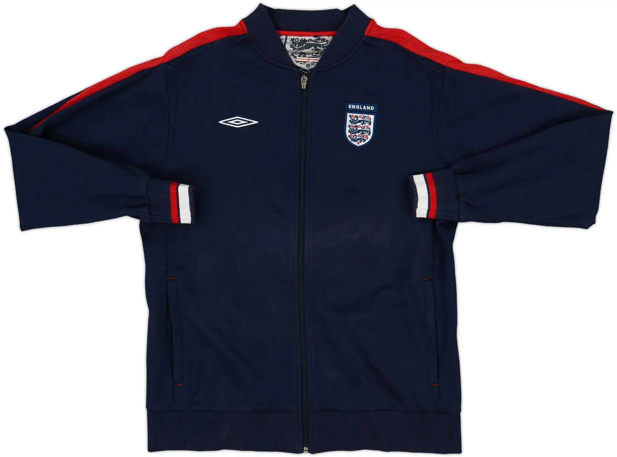 2007-09 England Umbro Track Jacket - 6/10 - (S)