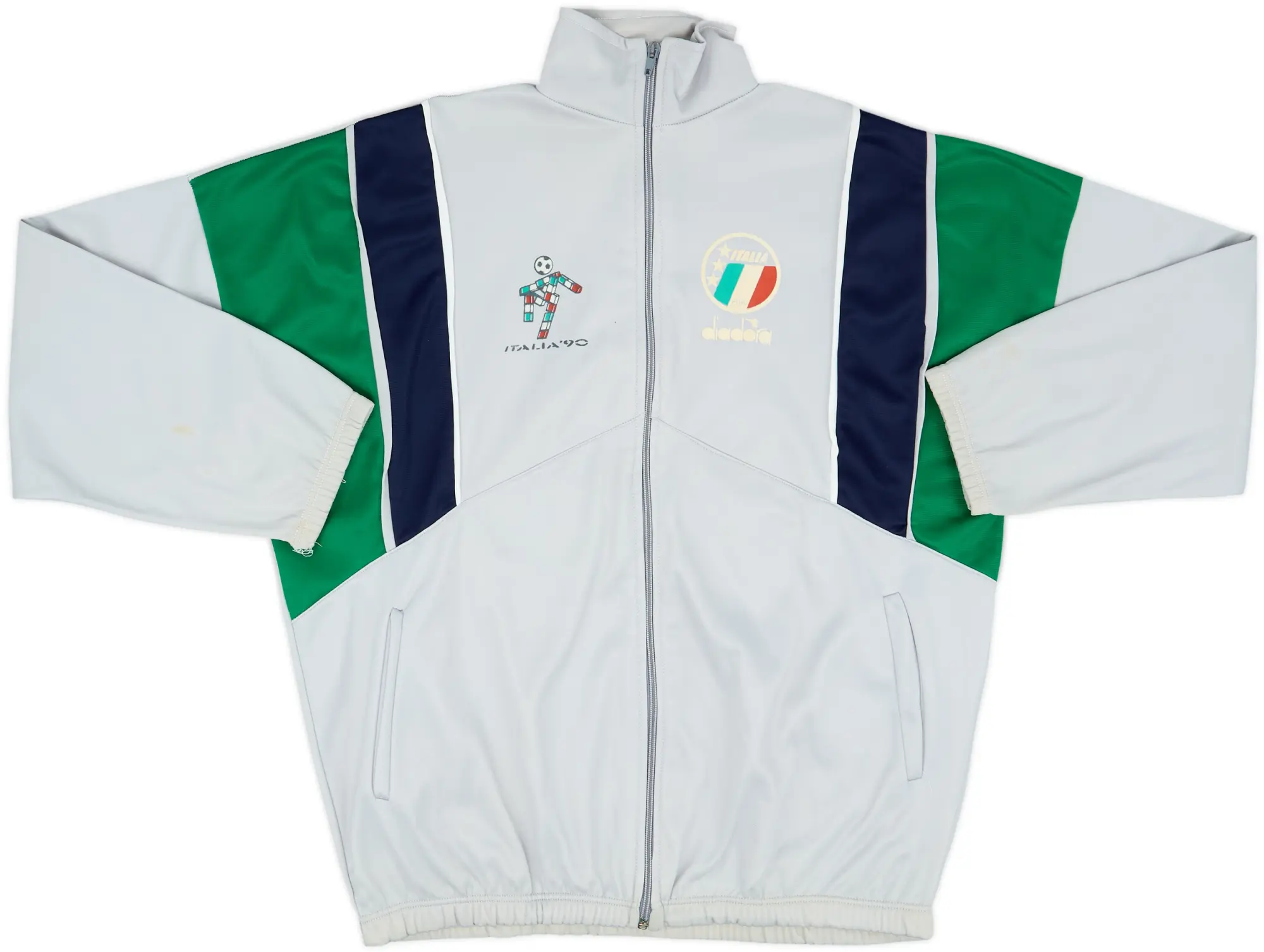 1990 Italy Diadora Track Jacket - 6/10 - (L)