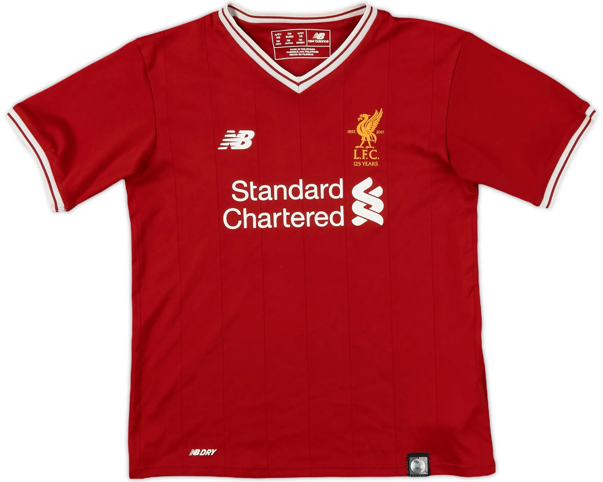 NewBalance Liverpool Mens SS Home Shirt 2017/18
