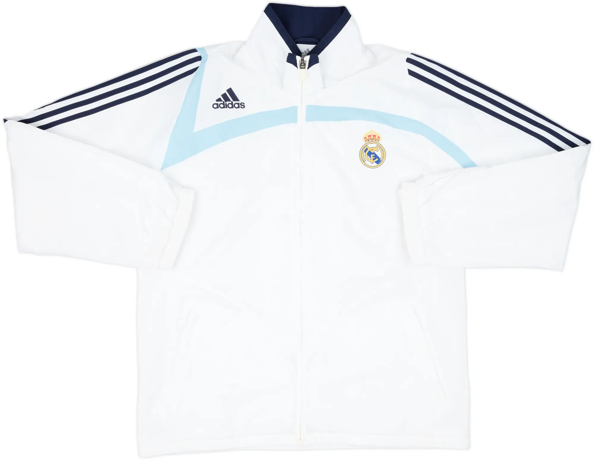 2007-08 Real Madrid adidas Track Jacket - 8/10 - (L)