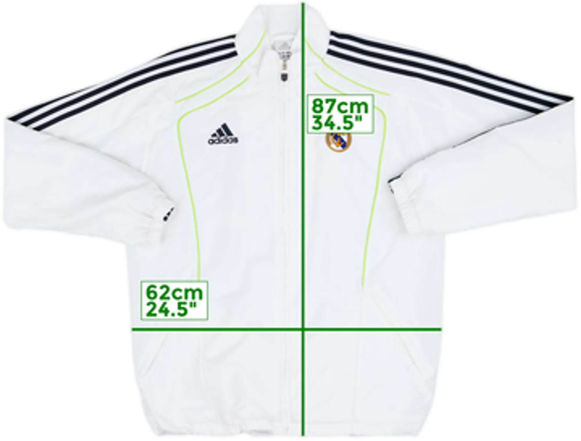 adidas Real Madrid Mens SS Home Shirt 2010/11