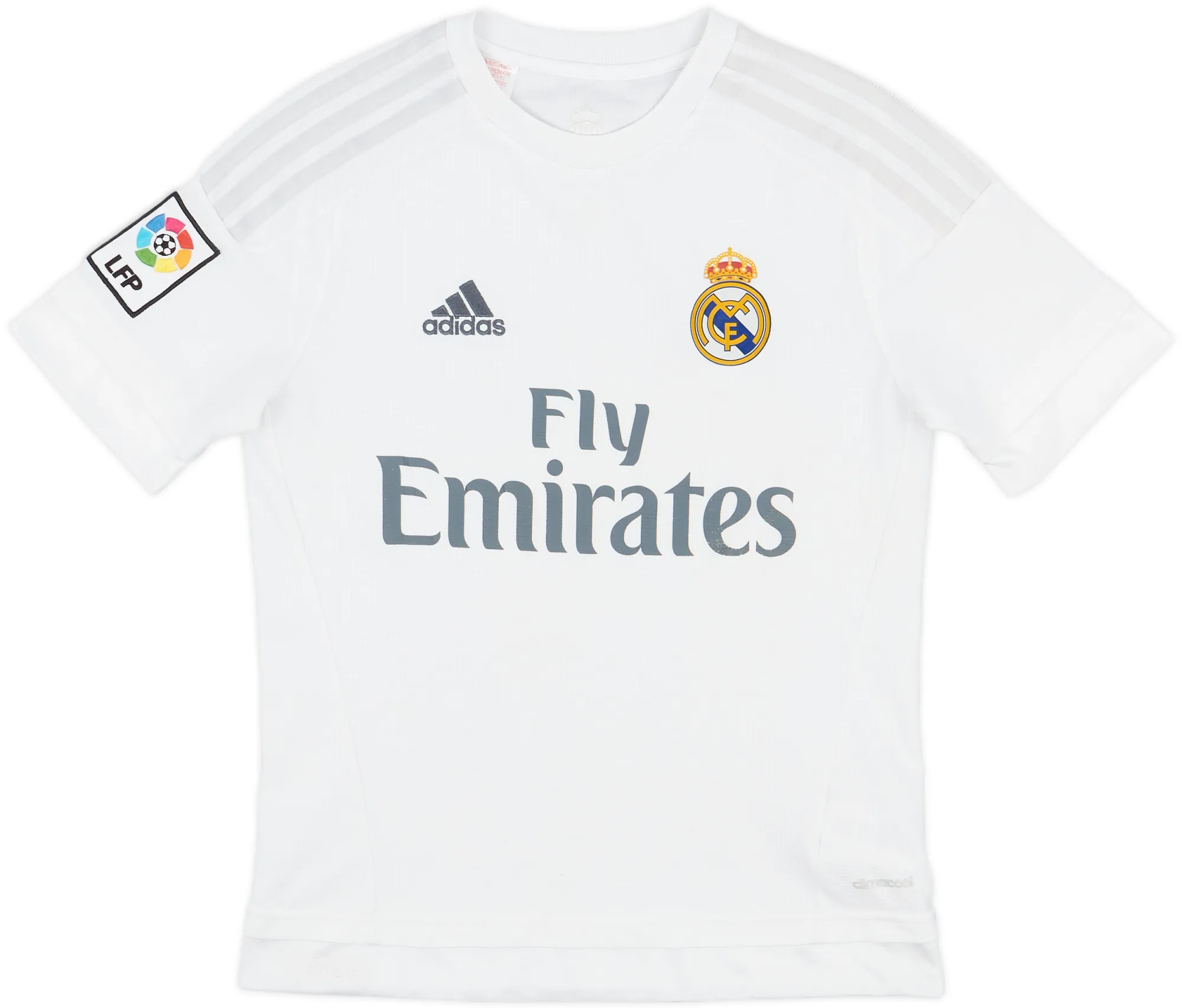 adidas Real Madrid Boys SS Home Shirt 2015/16