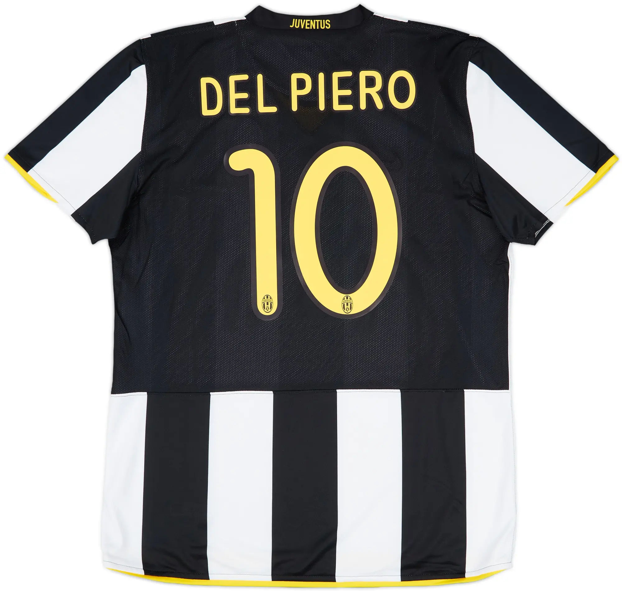 2008-09 Juventus Player Issue Home Shirt Del Piero #10 (XL)