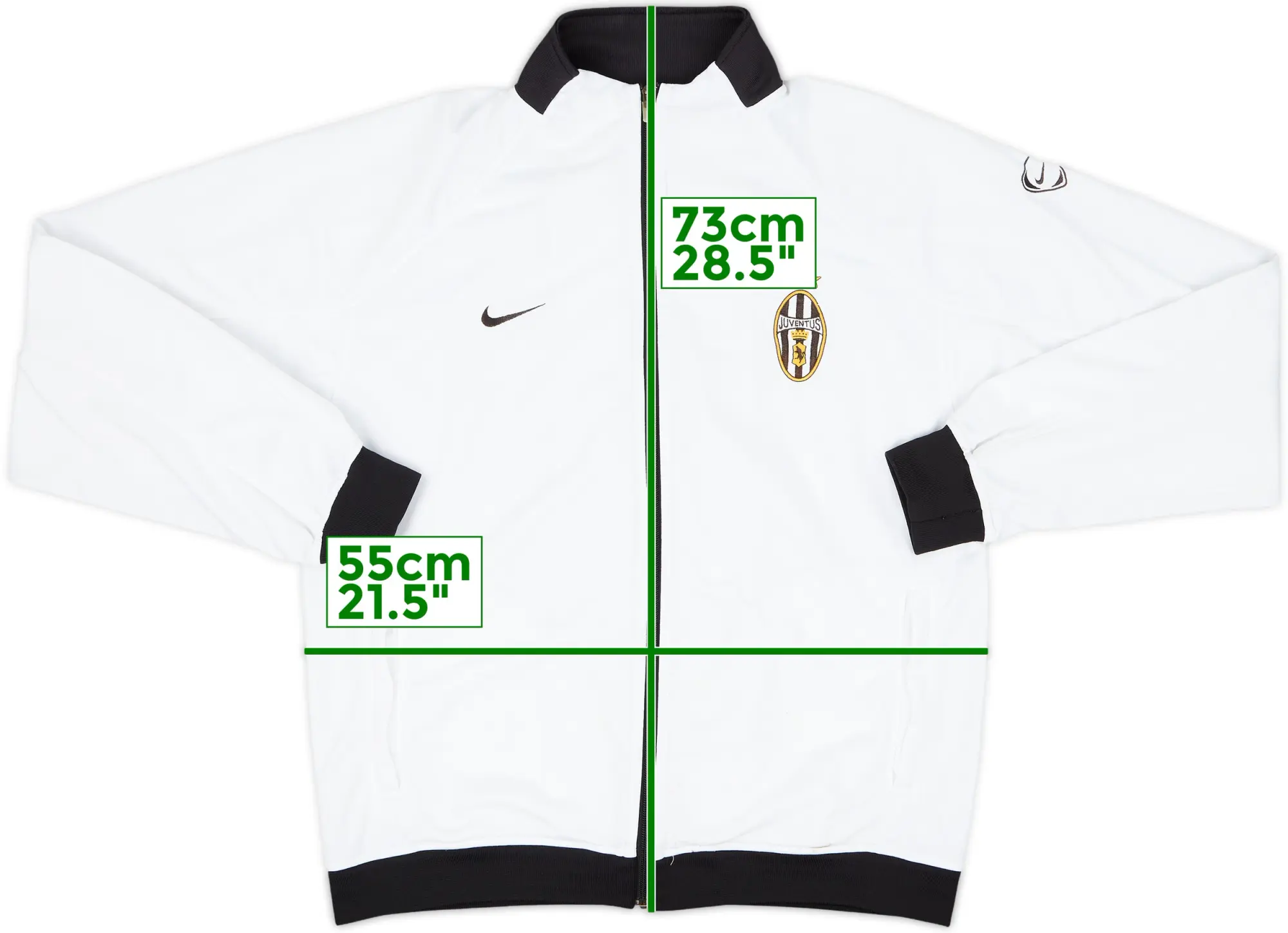 2003-04 Juventus Nike Track Jacket - 7/10 - (M)