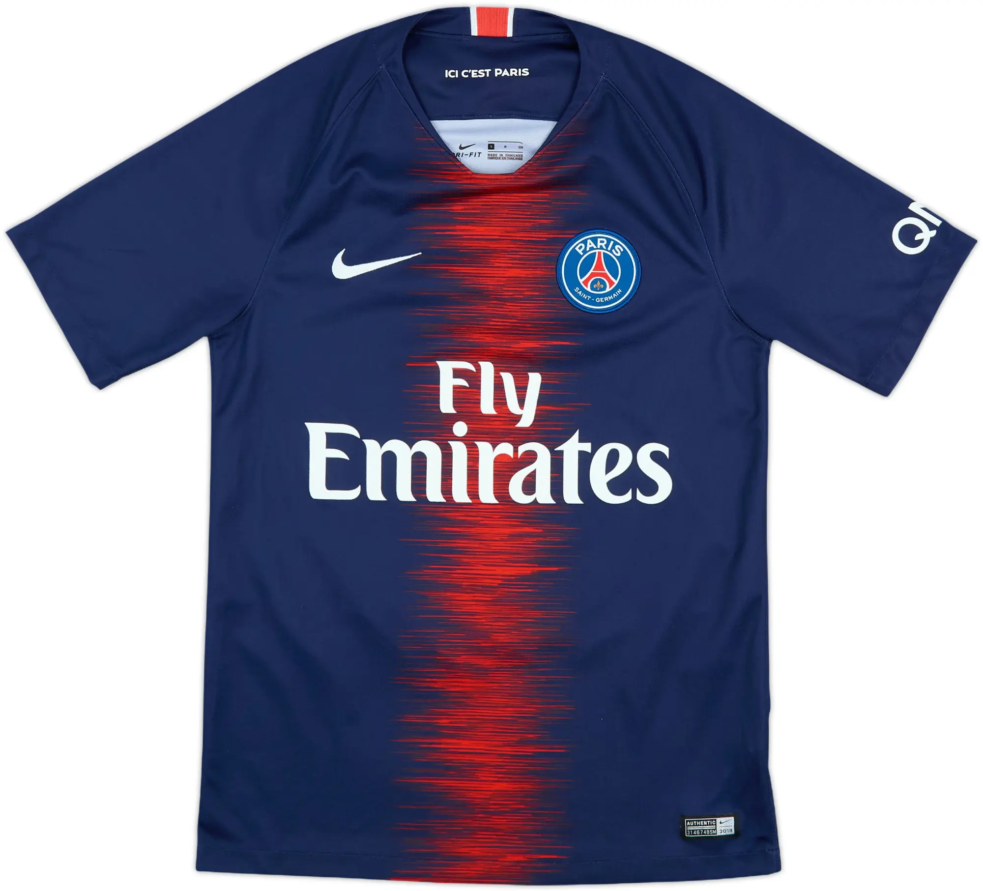 Nike Paris Saint Germain Mens SS Home Shirt 2018/19
