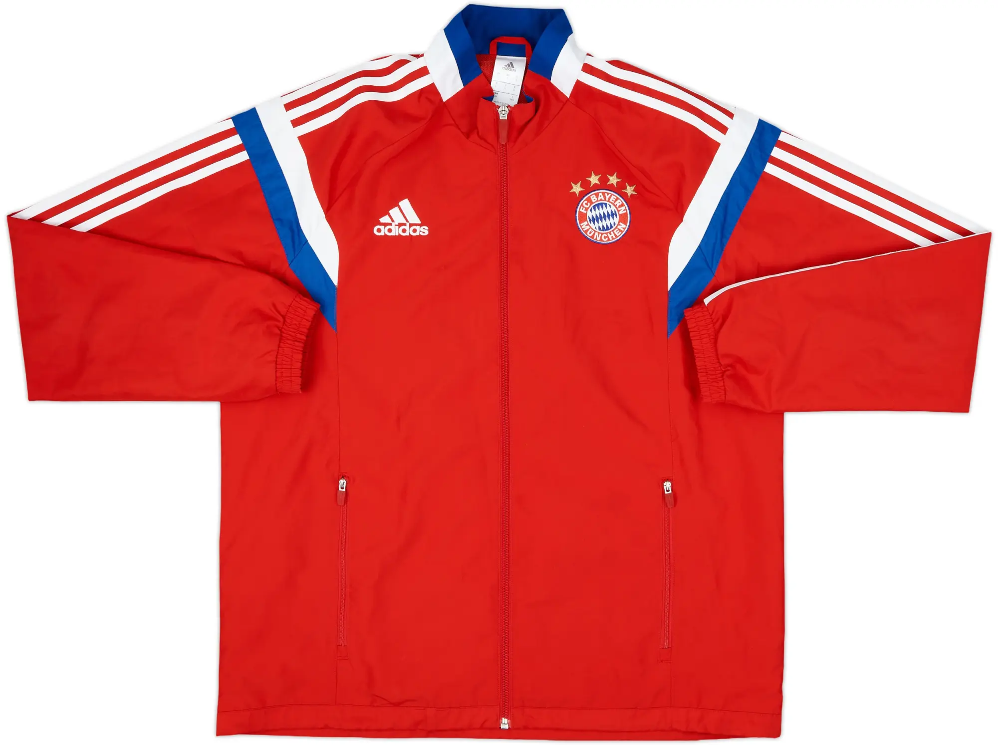 2014-15 Bayern Munich adidas Track Jacket - 8/10 - (L)