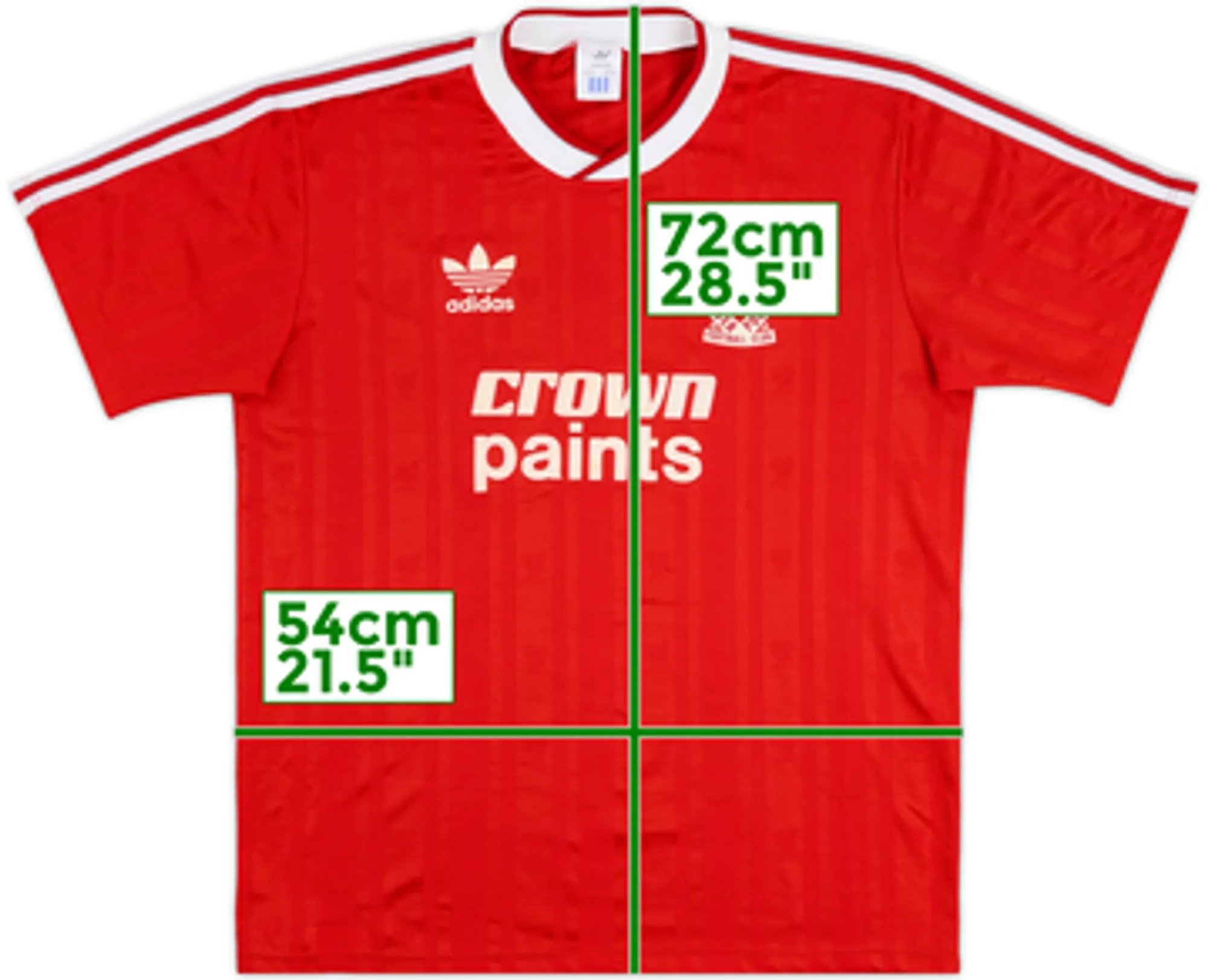 adidas Liverpool Mens SS Home Shirt 1987/88