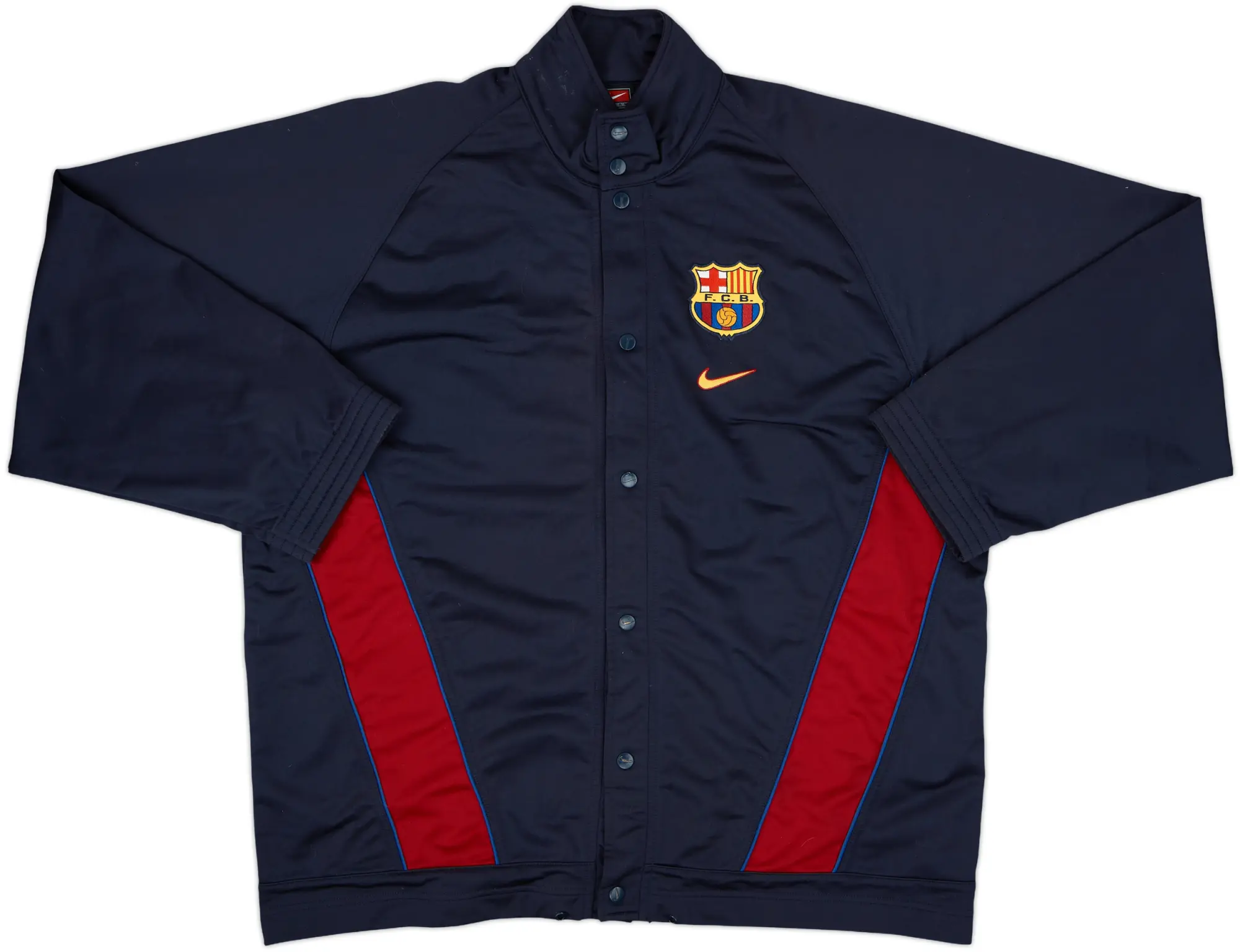 1999-00 Barcelona Nike Track Jacket - 8/10 - (L)