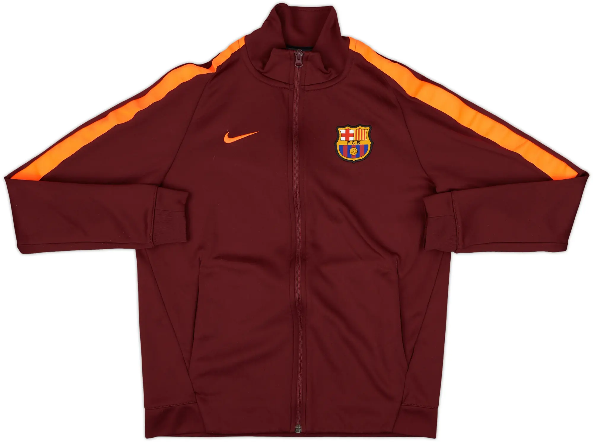 2017-18 Barcelona Nike Track Jacket - 8/10 - (M)
