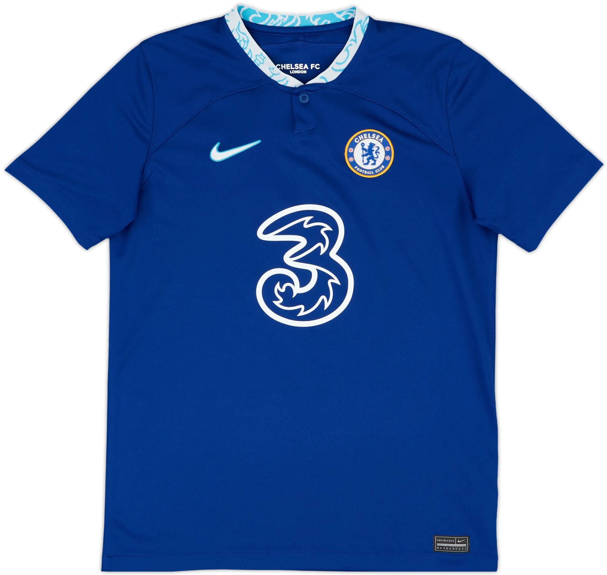 Nike Chelsea Boys SS Home Shirt 2022/23