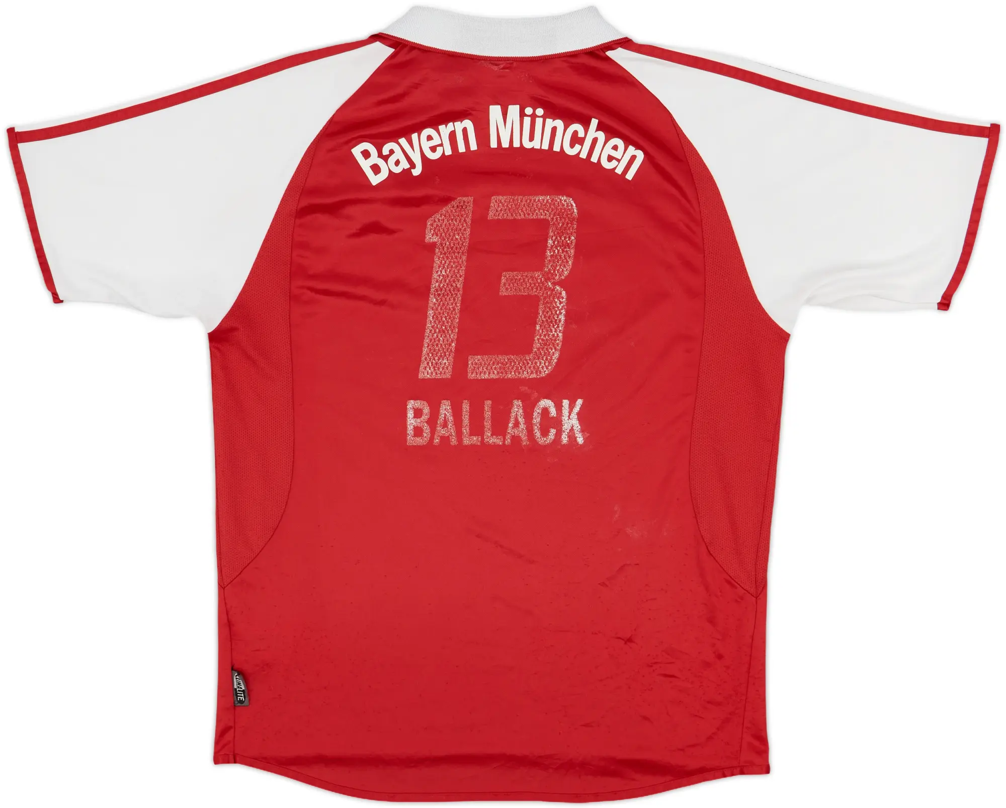 adidas Bayern Munich Boys SS Home Shirt 2003/04