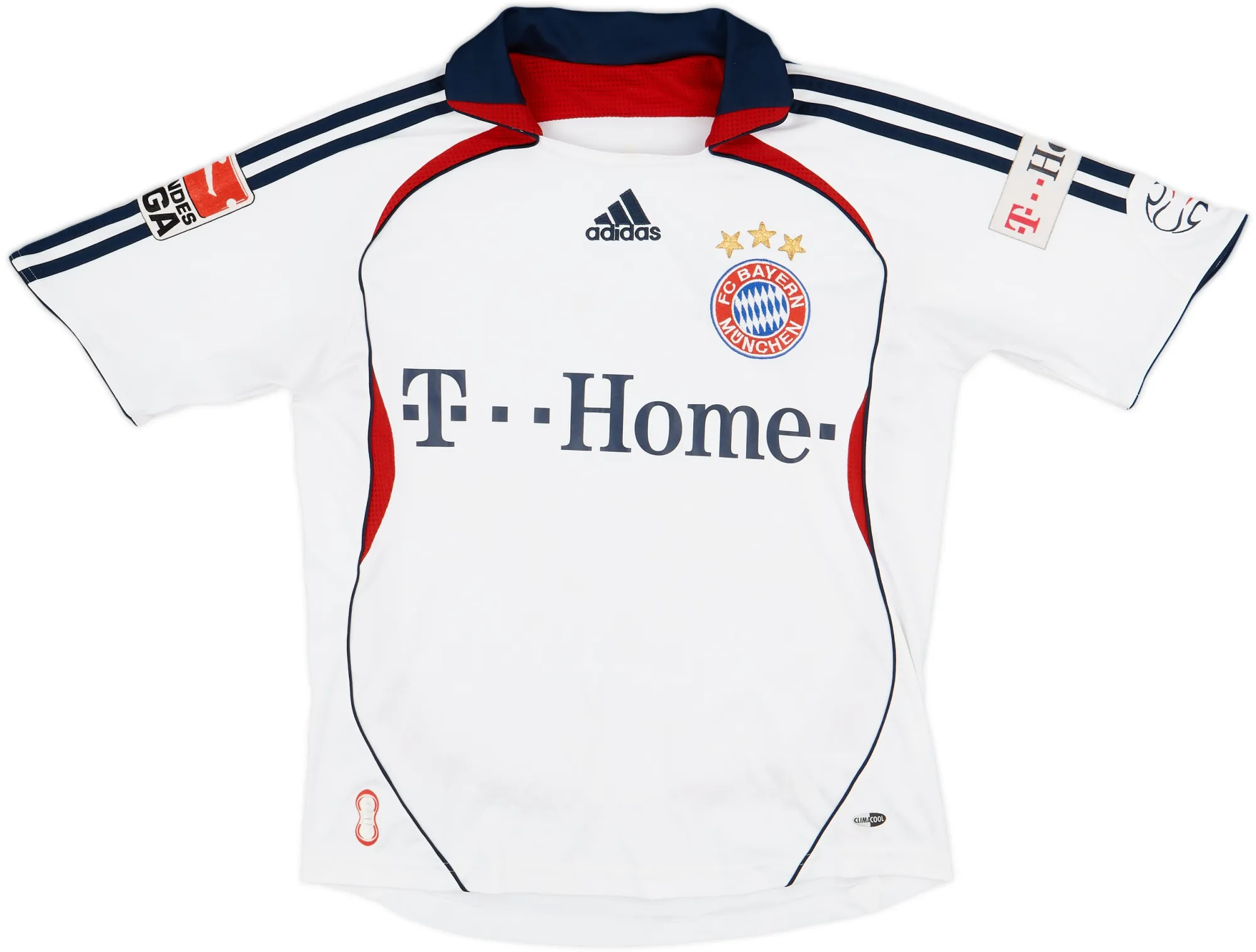 adidas Bayern Munich Boys SS Away Shirt 2006/07