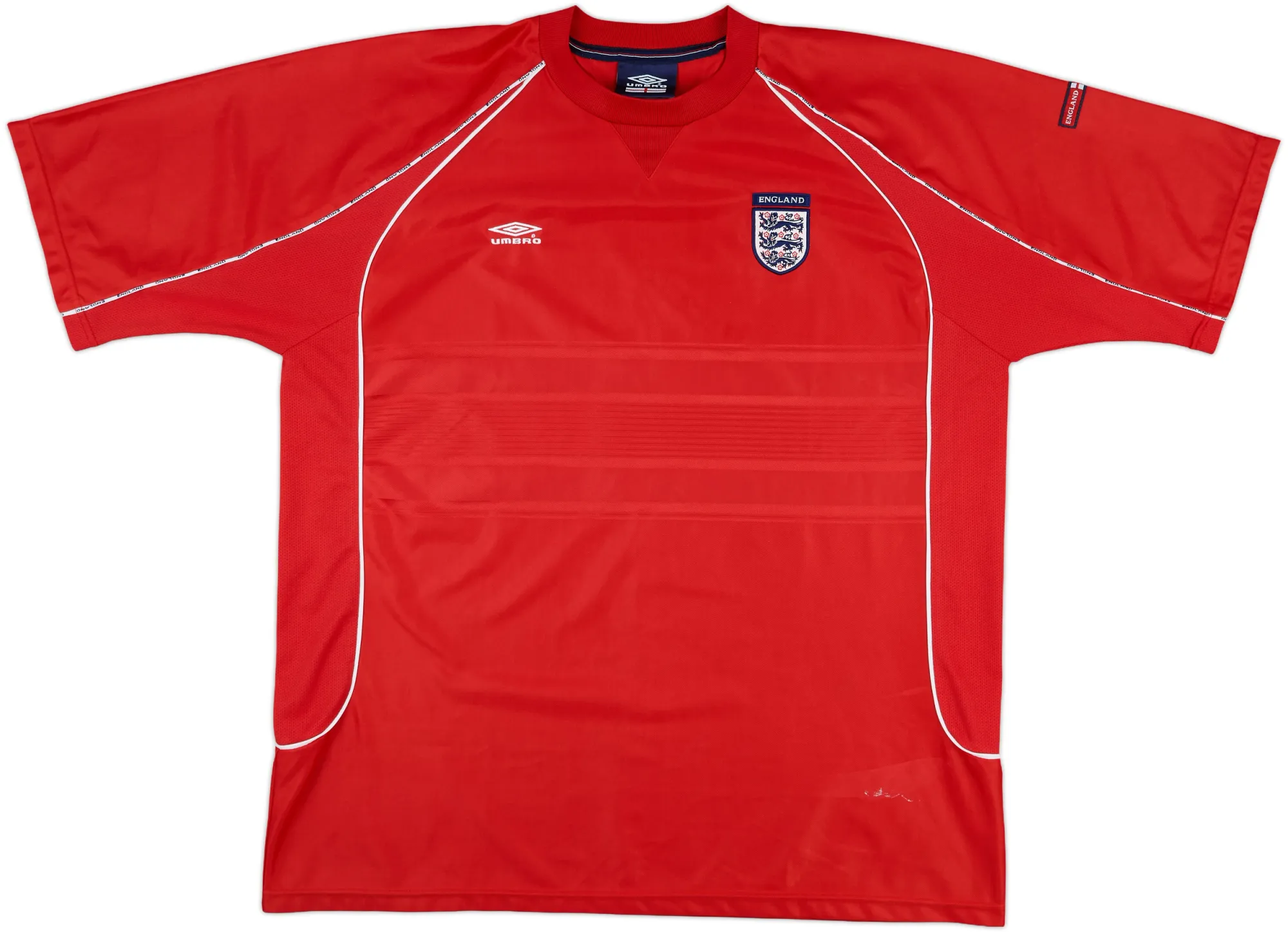 Umbro England Mens SS Home Shirt 2000